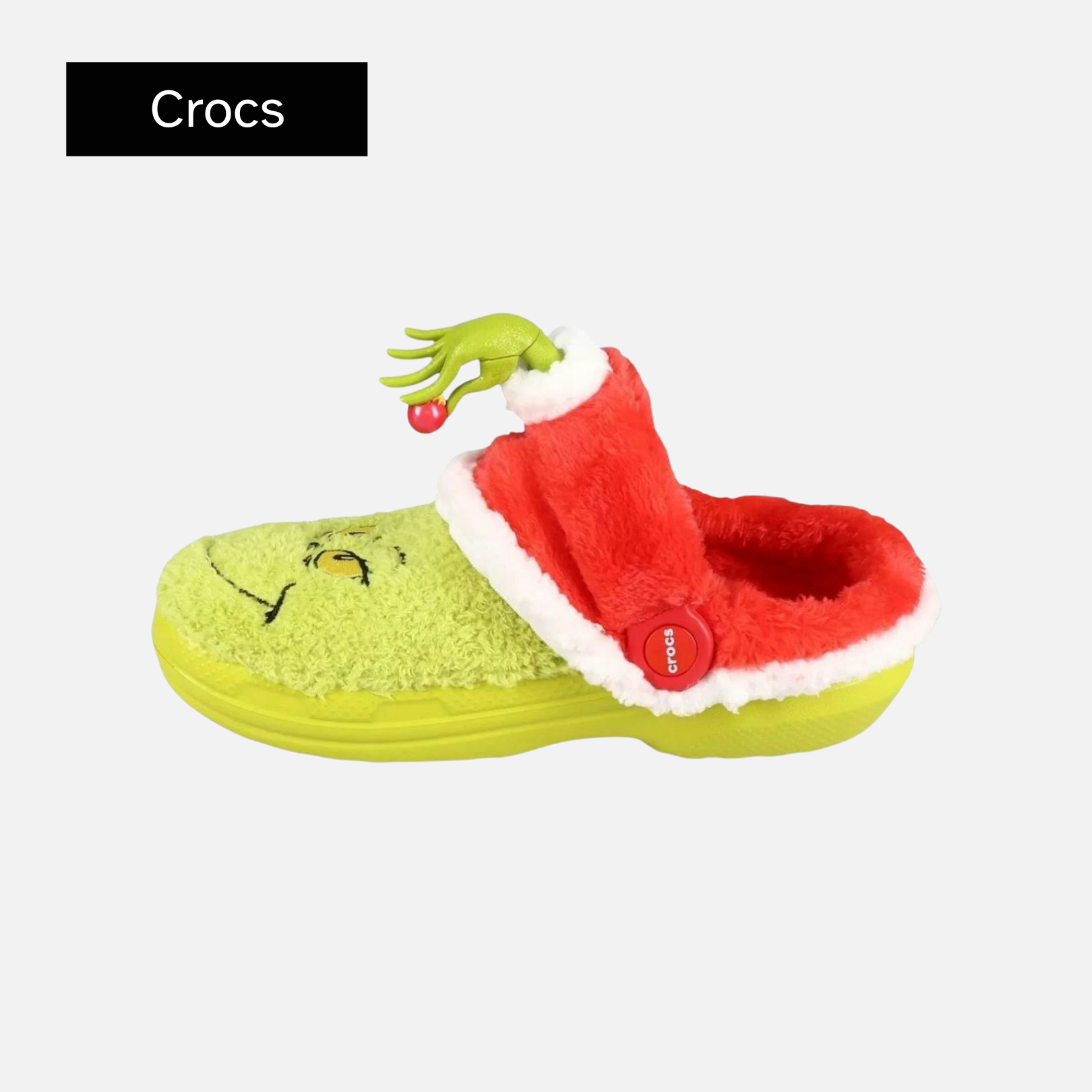 The Grinch x Crocs Classic Lined Clog 'Stealing Christmas'