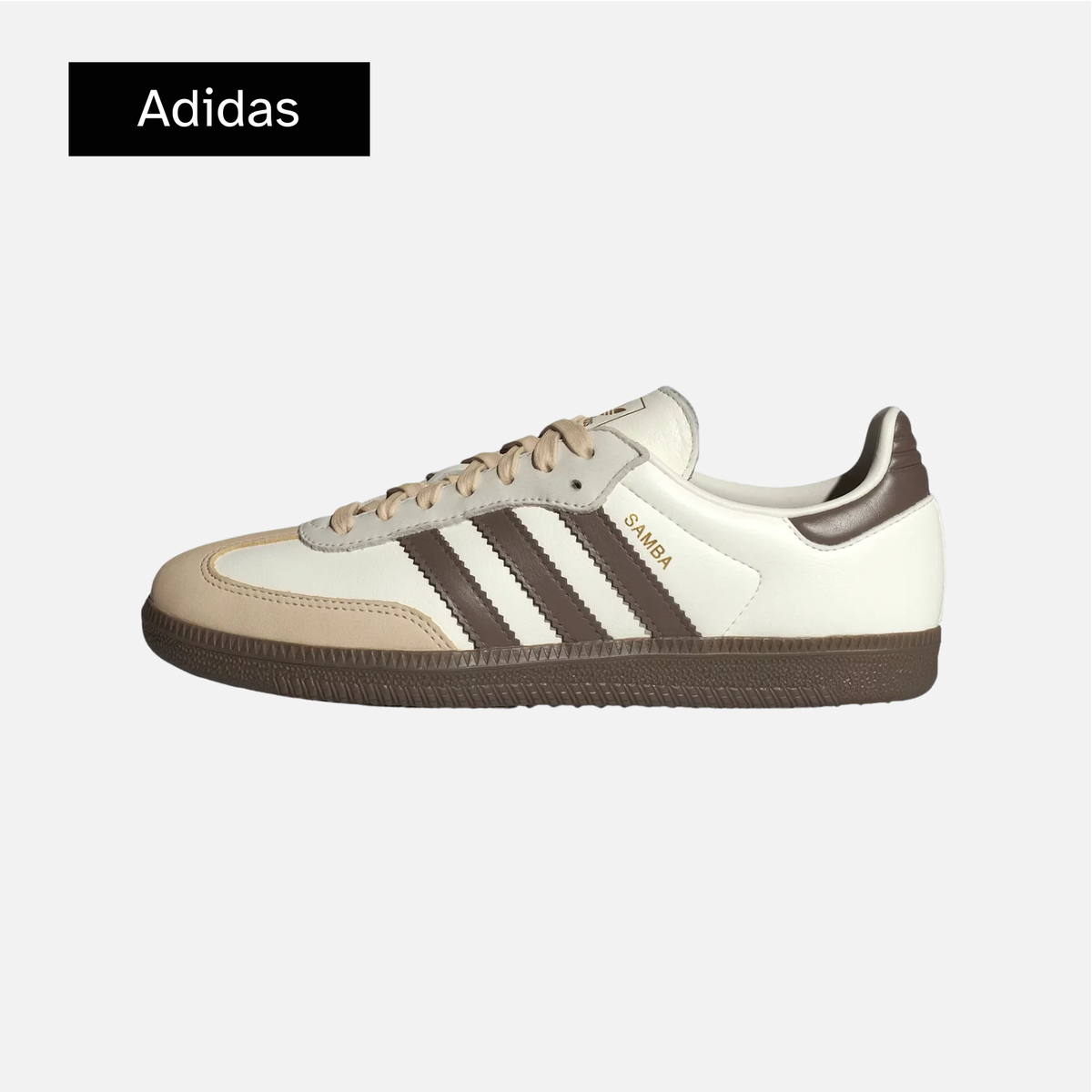 adidas Wmns Samba OG 'Off White Earth Strata Gum '