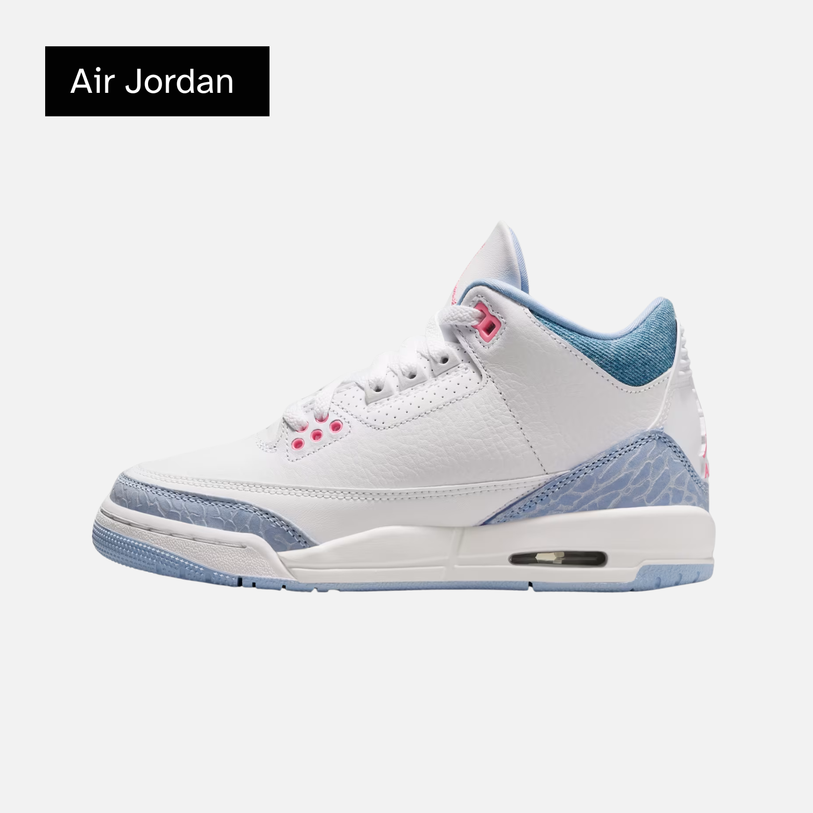 Air Jordan 3 Retro GS 'White Cobalt Bliss'
