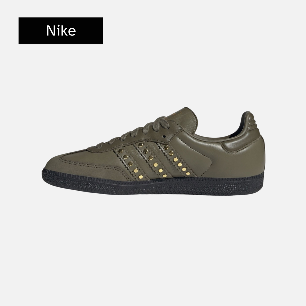 adidas Wmns Samba OG 'Studded Stripes - Dark Khaki Black'
