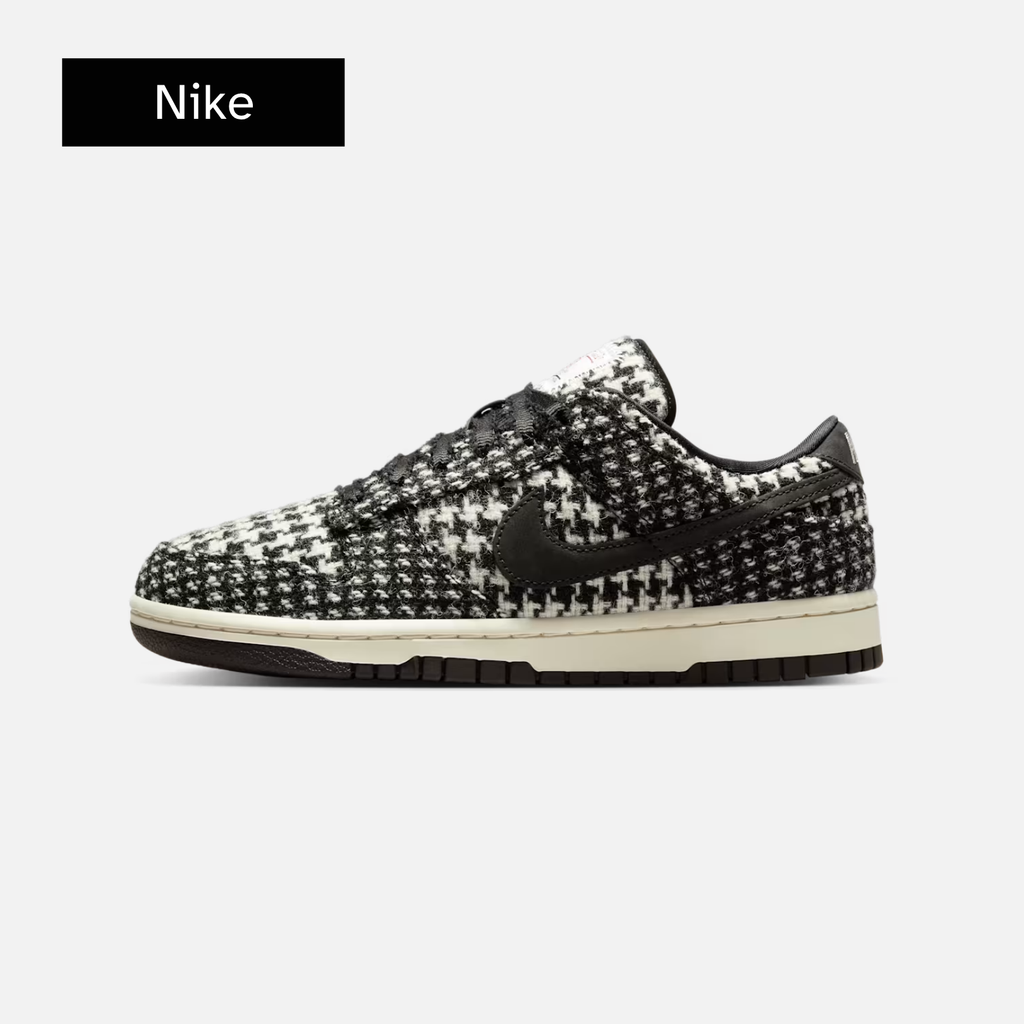 Harris Tweed x Nike Wmns Dunk Low 'Black Phantom'