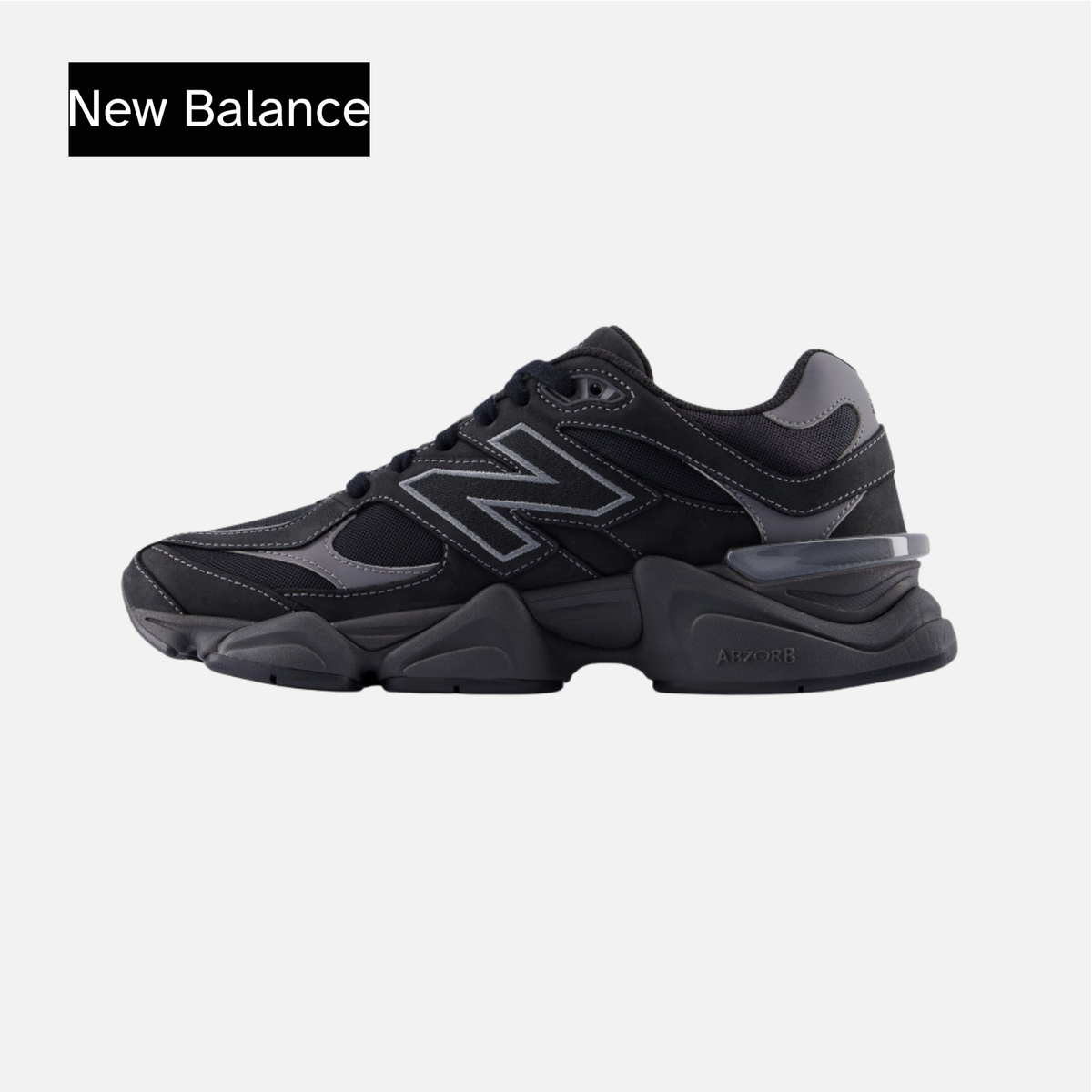 New Balance 9060 'Mono Black'