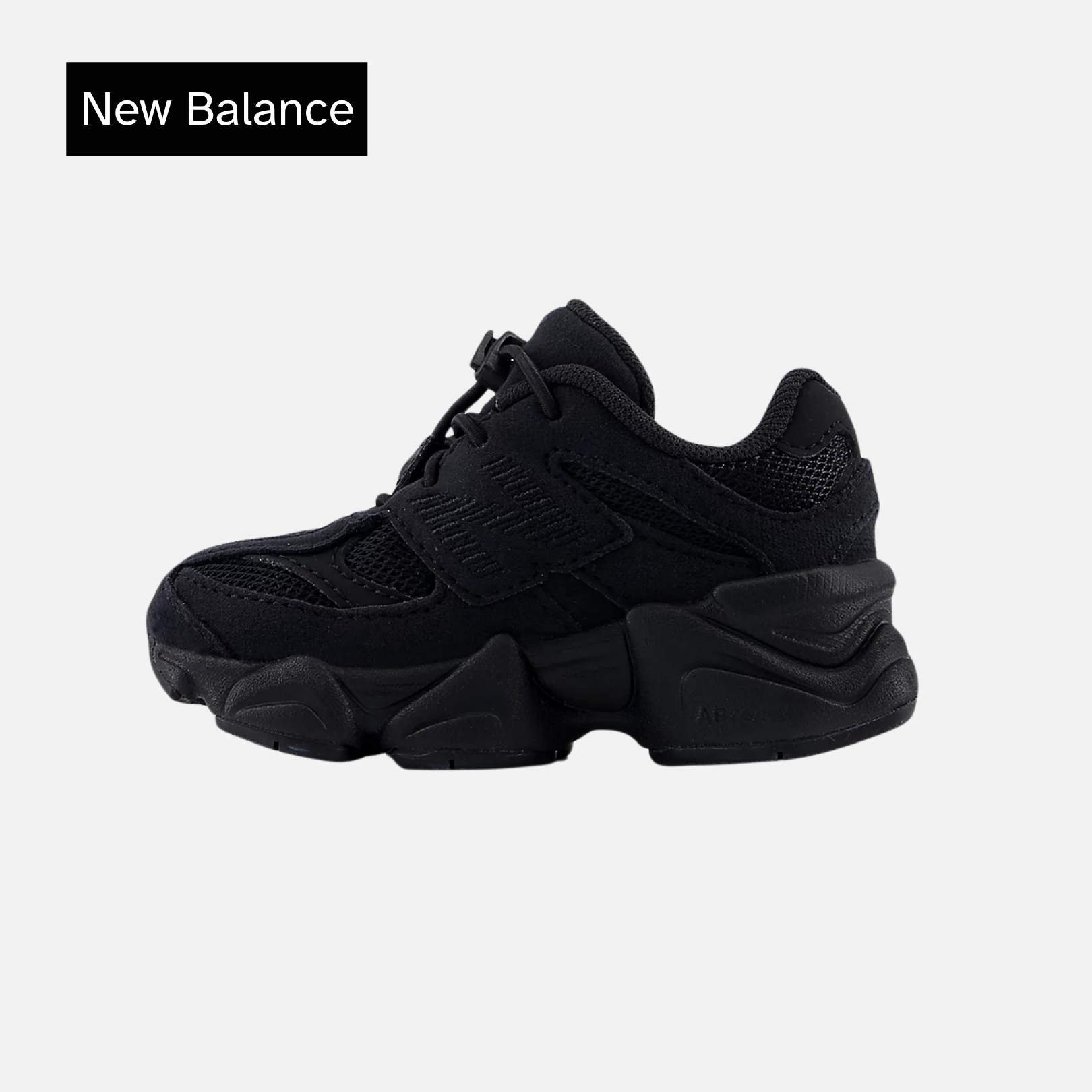 9060 Toddler 'Triple Black Suede'