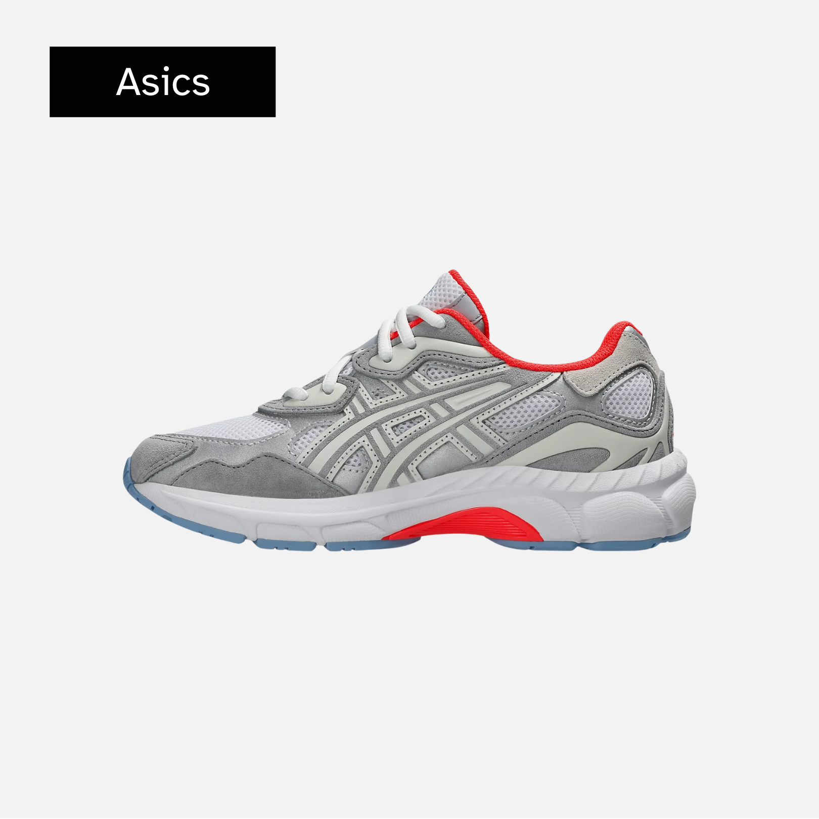 Asics Gel NYC GS 'White Piedmont Blue Red'