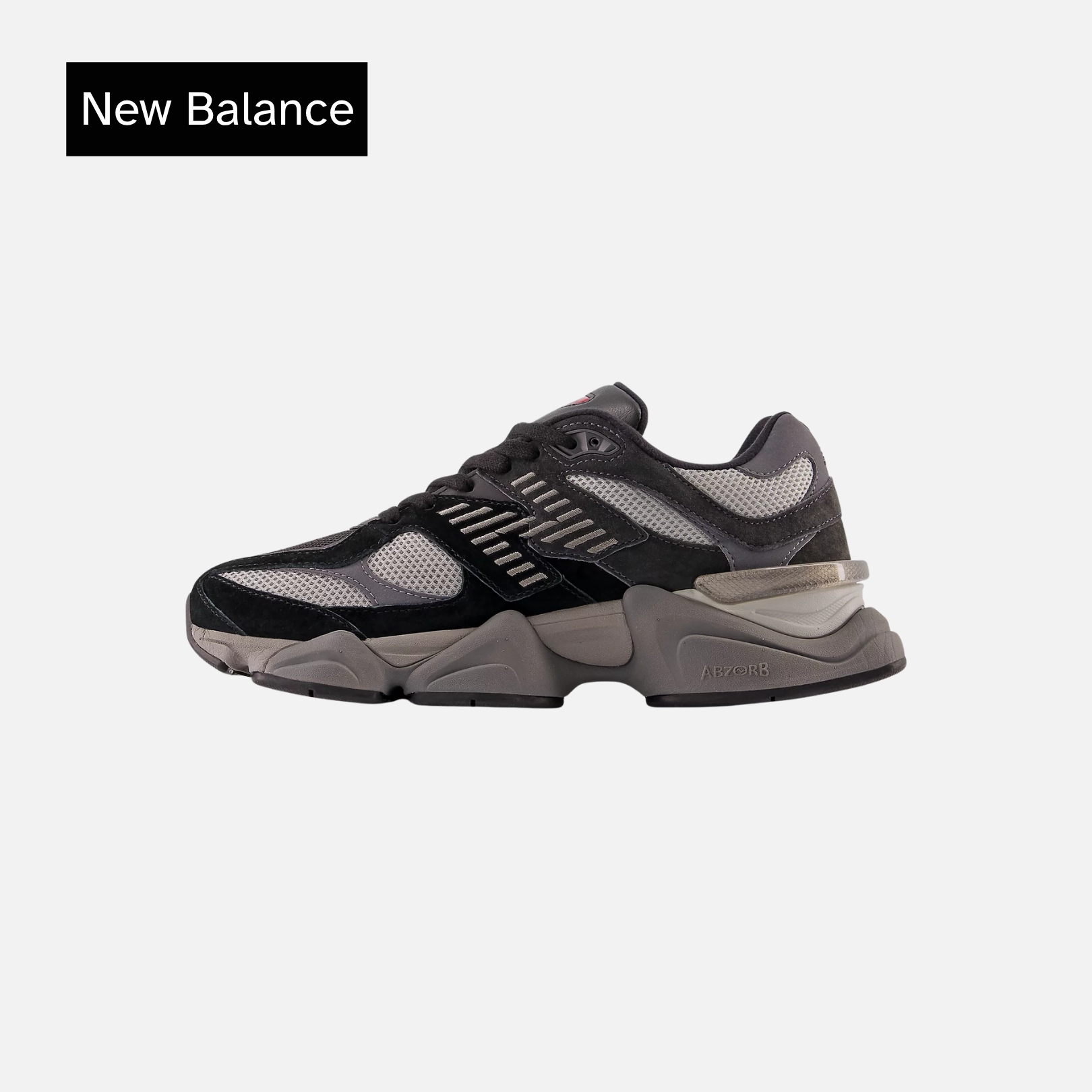 New Balance 9060 'Black Castlerock' Grey