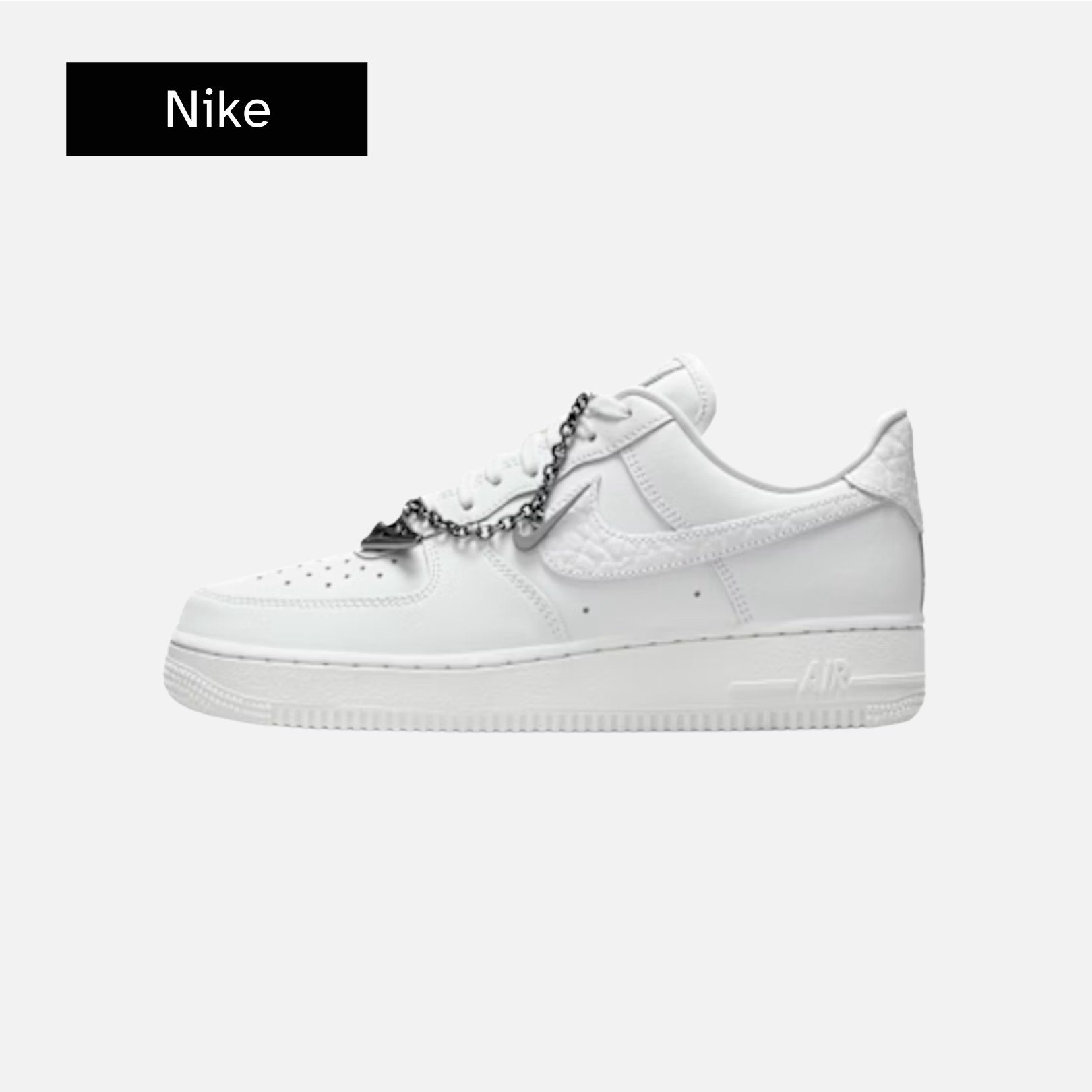 Nike Wmns Air Force 1 '07 Low  'Summit White/White/Metallic Silver/Summit White'