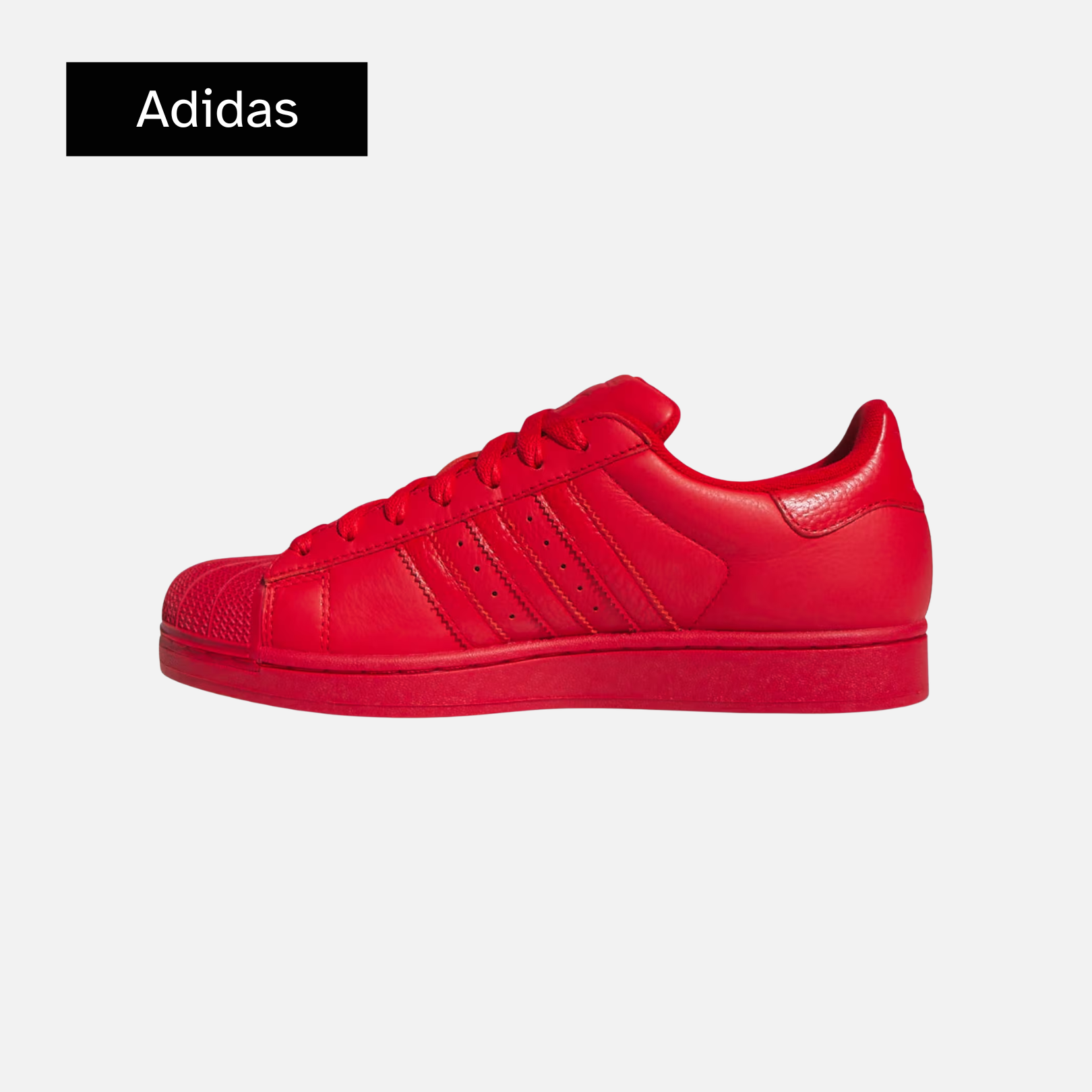 adidas Superstar II 'Better Scarlet Core Black'