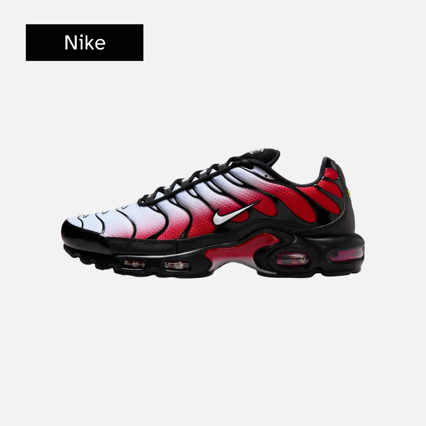 Nike Air Max Plus 'Pure Platinum University Red'
