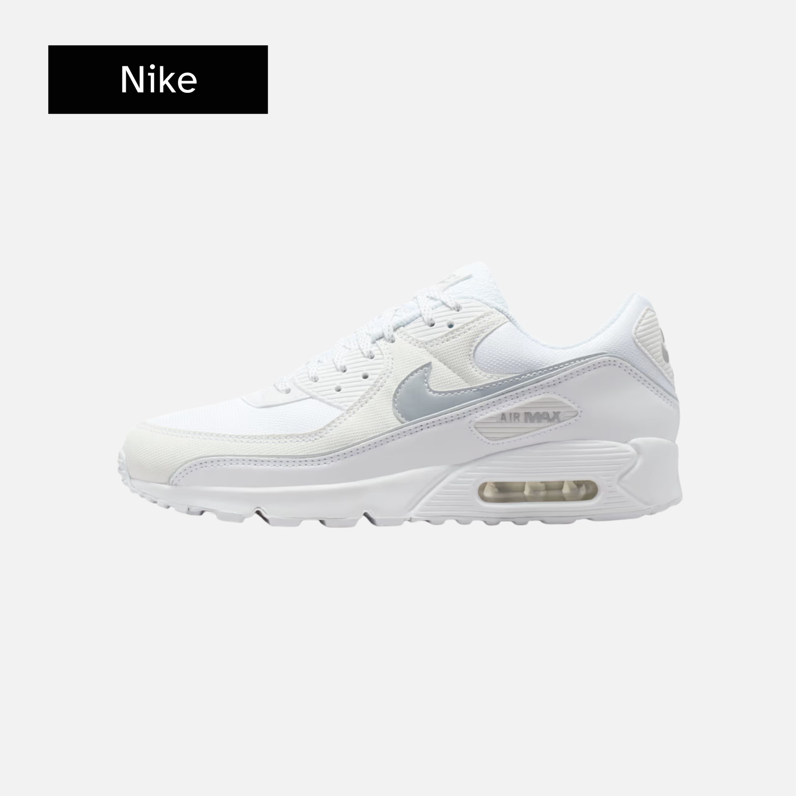Nike Air Max 90 'White Metallic Reflective'