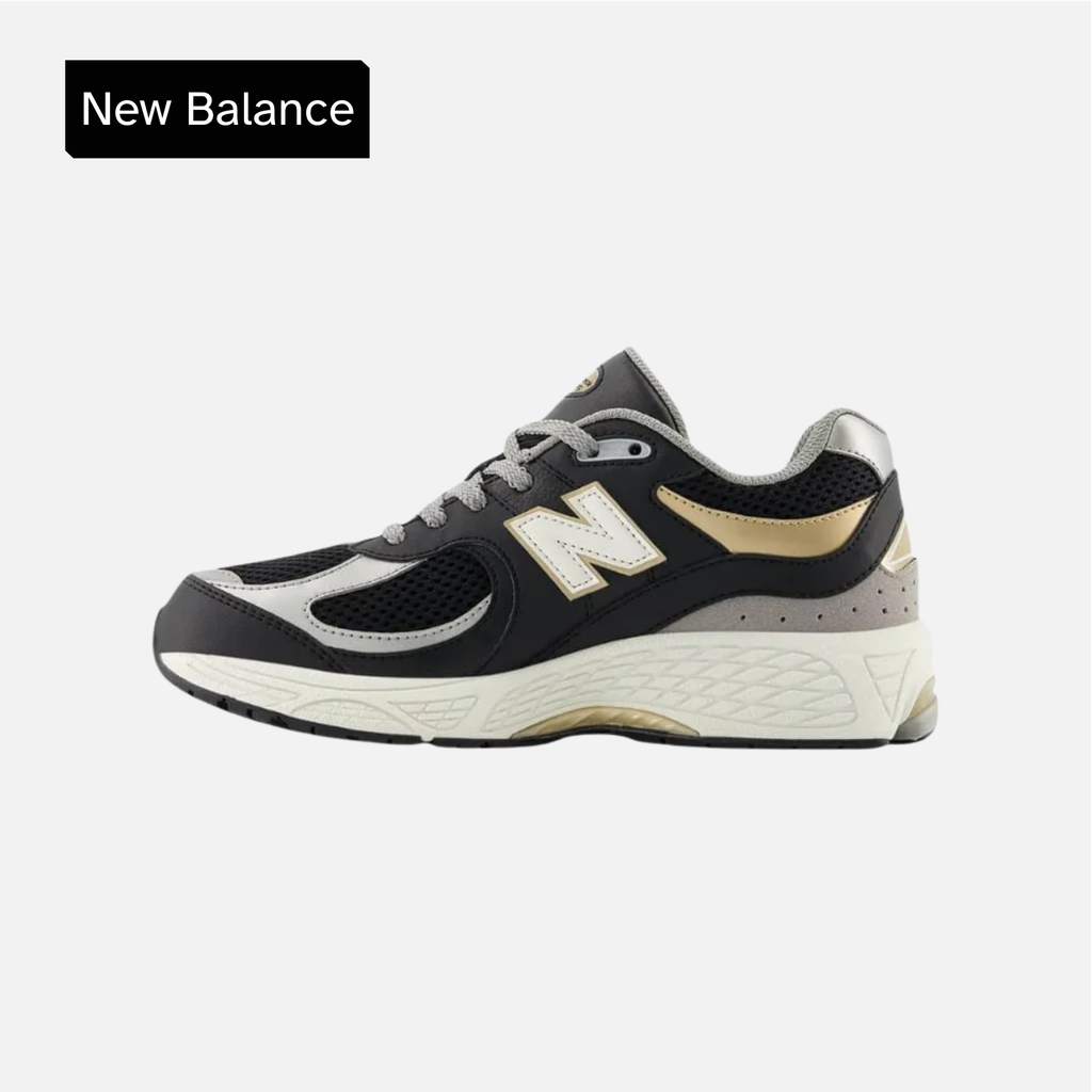 New Balance 2002R Big Kid 'Black Sea Salt Gold'