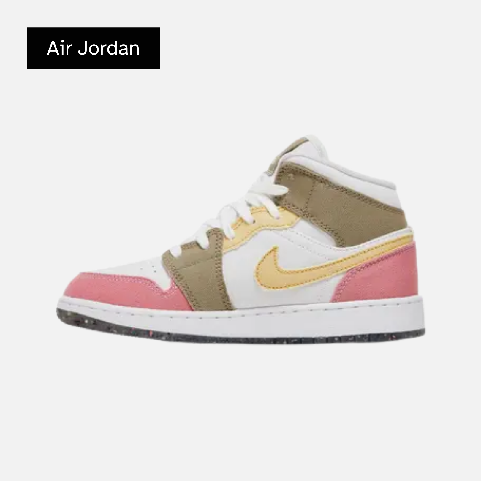 Air Jordan 1 Mid SE GS 'Pastel Grind'