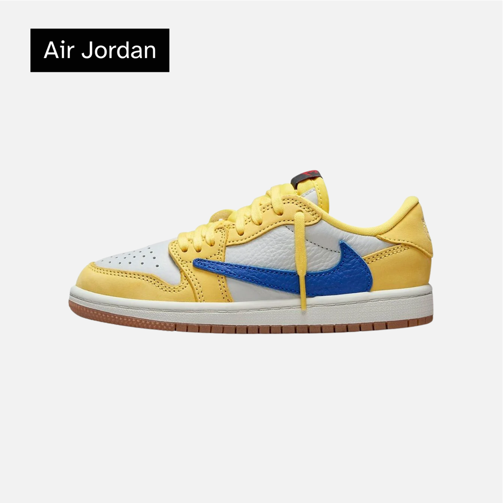 Travis Scott x Air Jordan 1 Retro Low OG SP PS 'Canary'