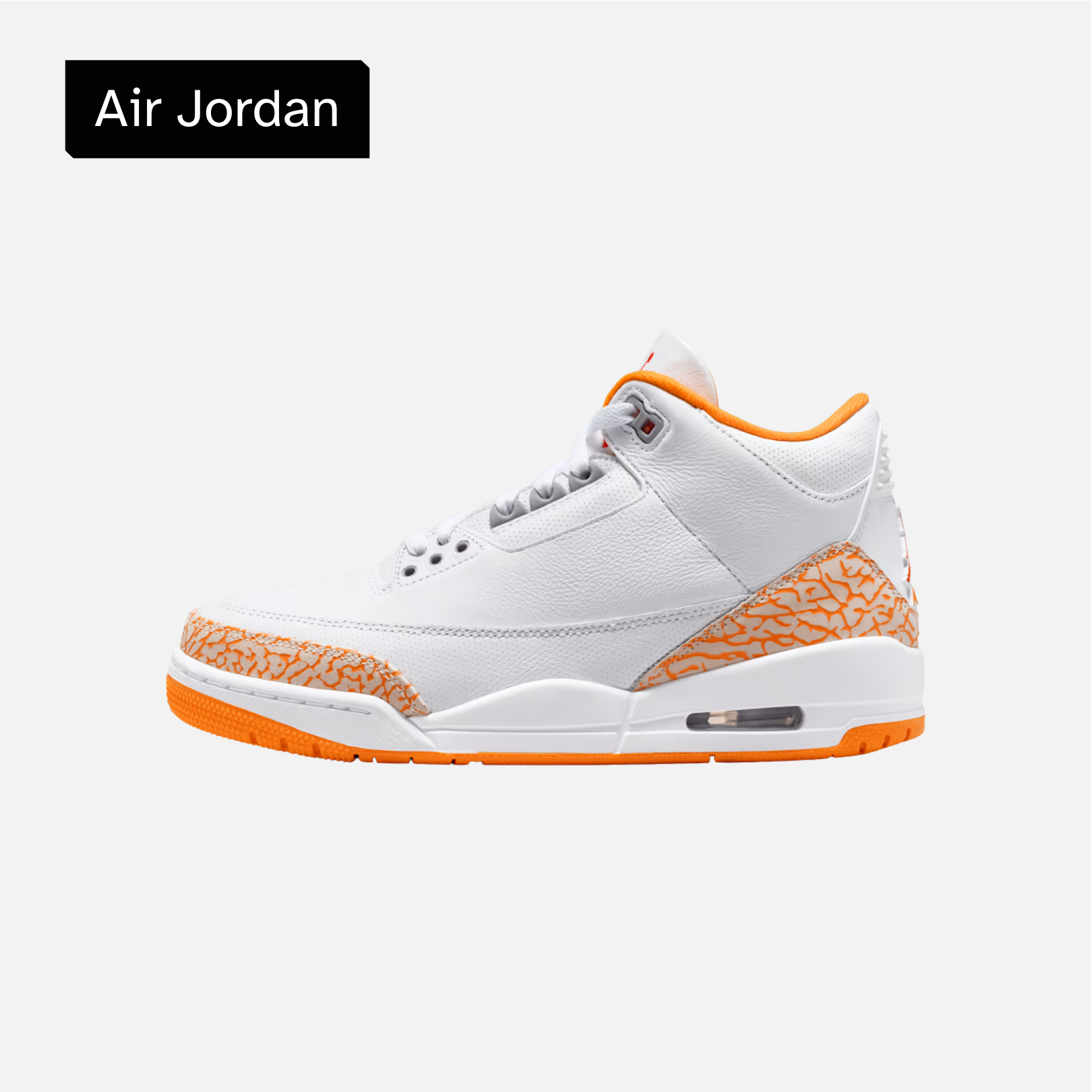 Wmns Air Jordan 3 'Orange Citrus'