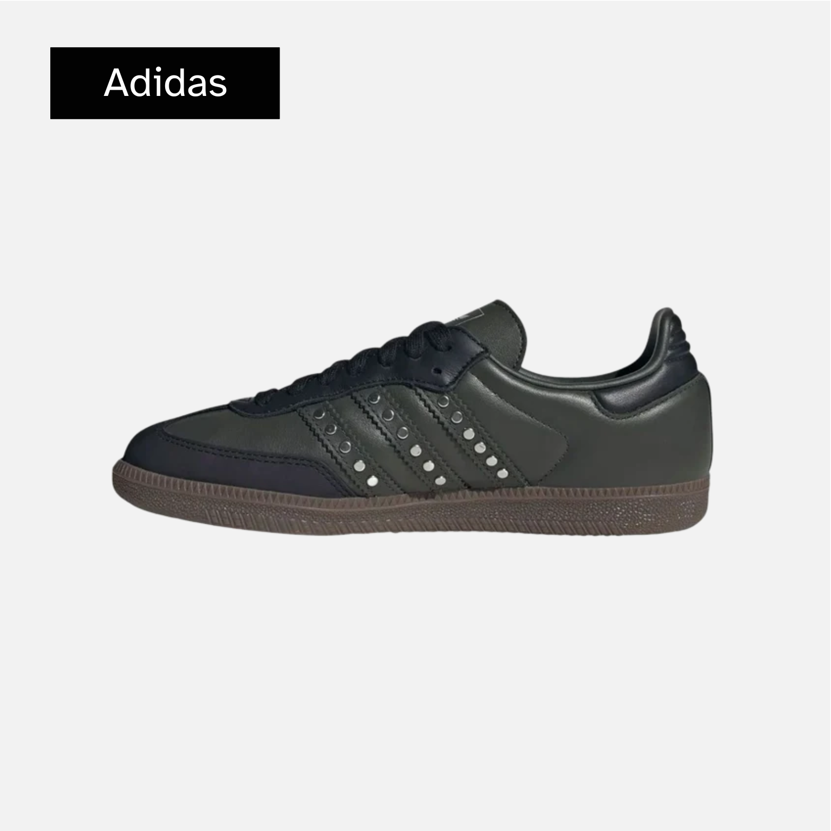 adidas Wmns Samba OG 'Studded Stripes - Black Earth'