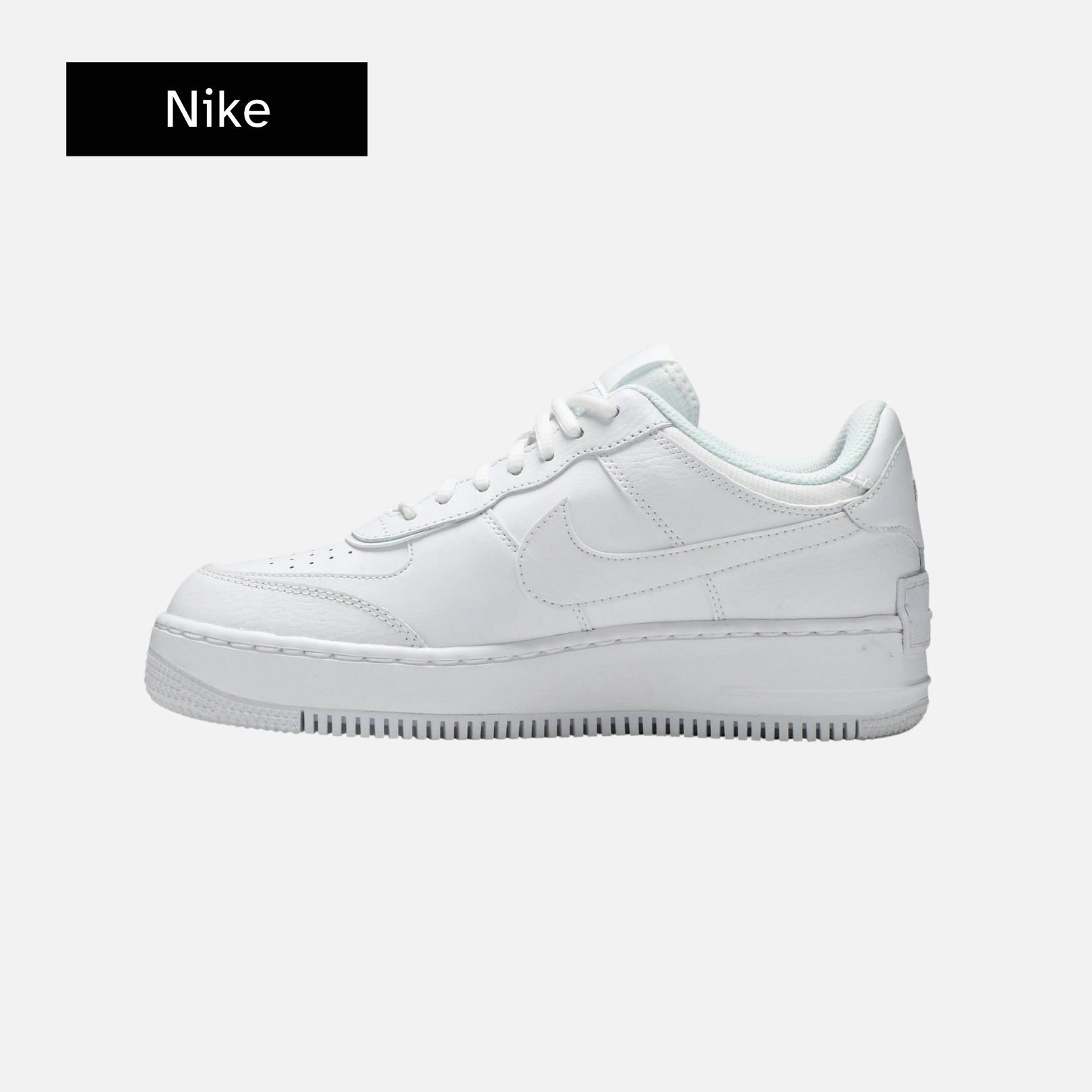 Wmns Air Force 1 Shadow 'Triple White'