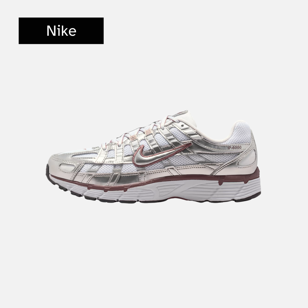 Nike Wmns P-6000 'White Metallic Silver'