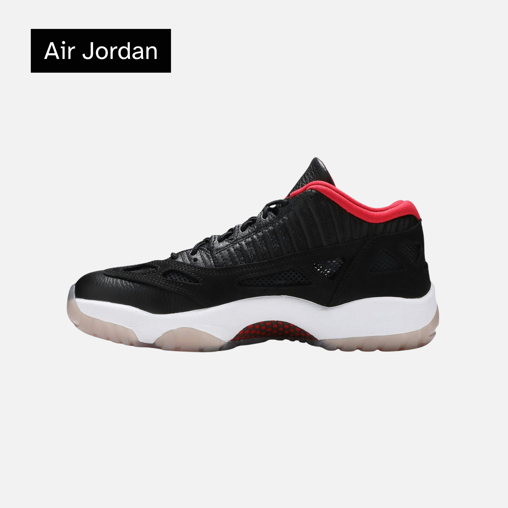Air Jordan 11 Retro Low IE 'Bred' 2021