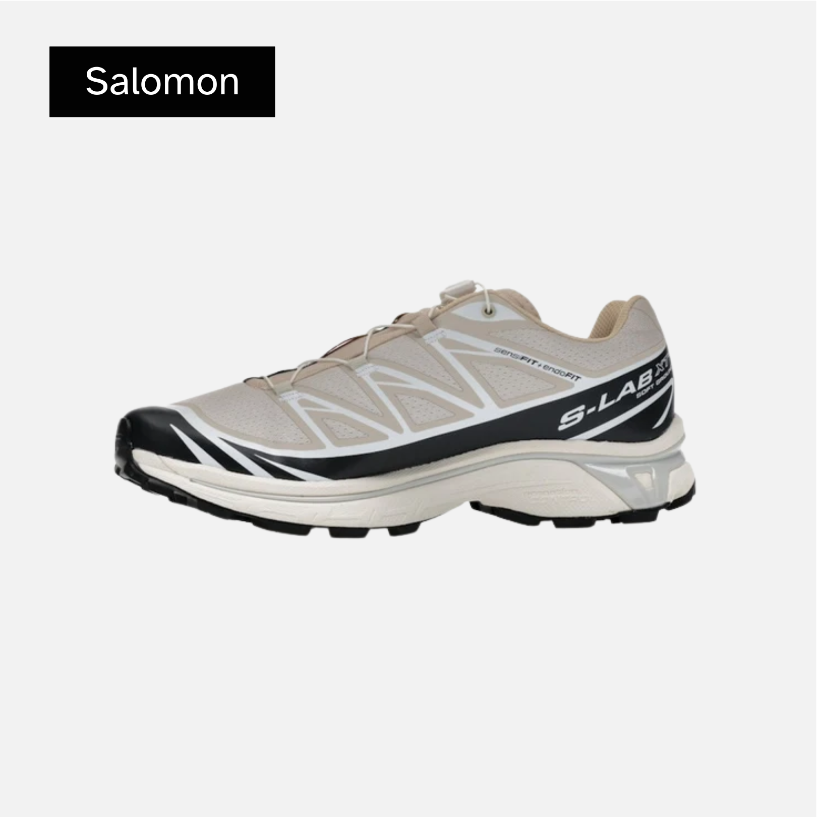 Salomon XT-6 'Rainy Day Black White'