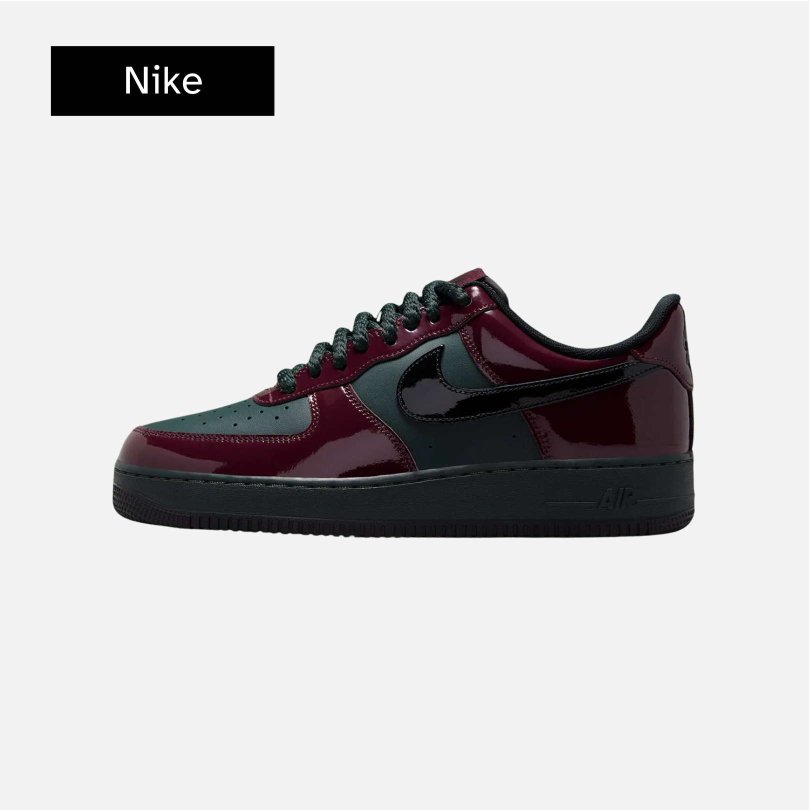 Nike Air Force 1 Low Patent 'Beef And Broccoli'