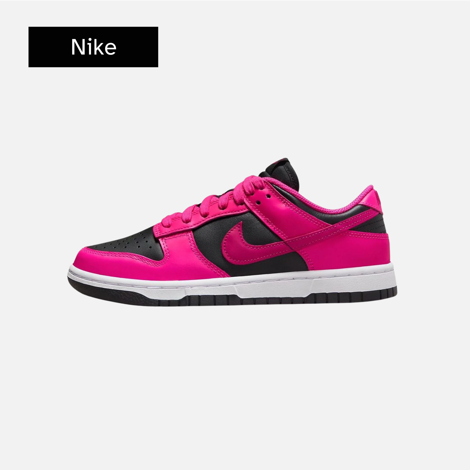 Nike Wmns Dunk Low 'Fierce Pink Black'