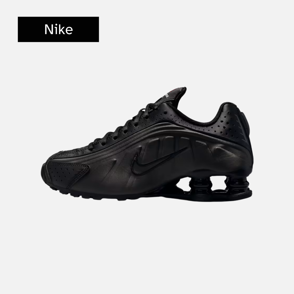 Nike Shox R4 GS 'Triple Black'