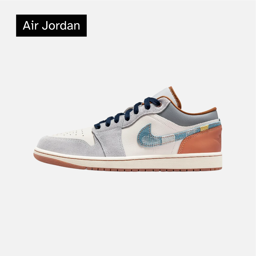 Air Jordan 1 Low SE 'Repaired Denim Swoosh'