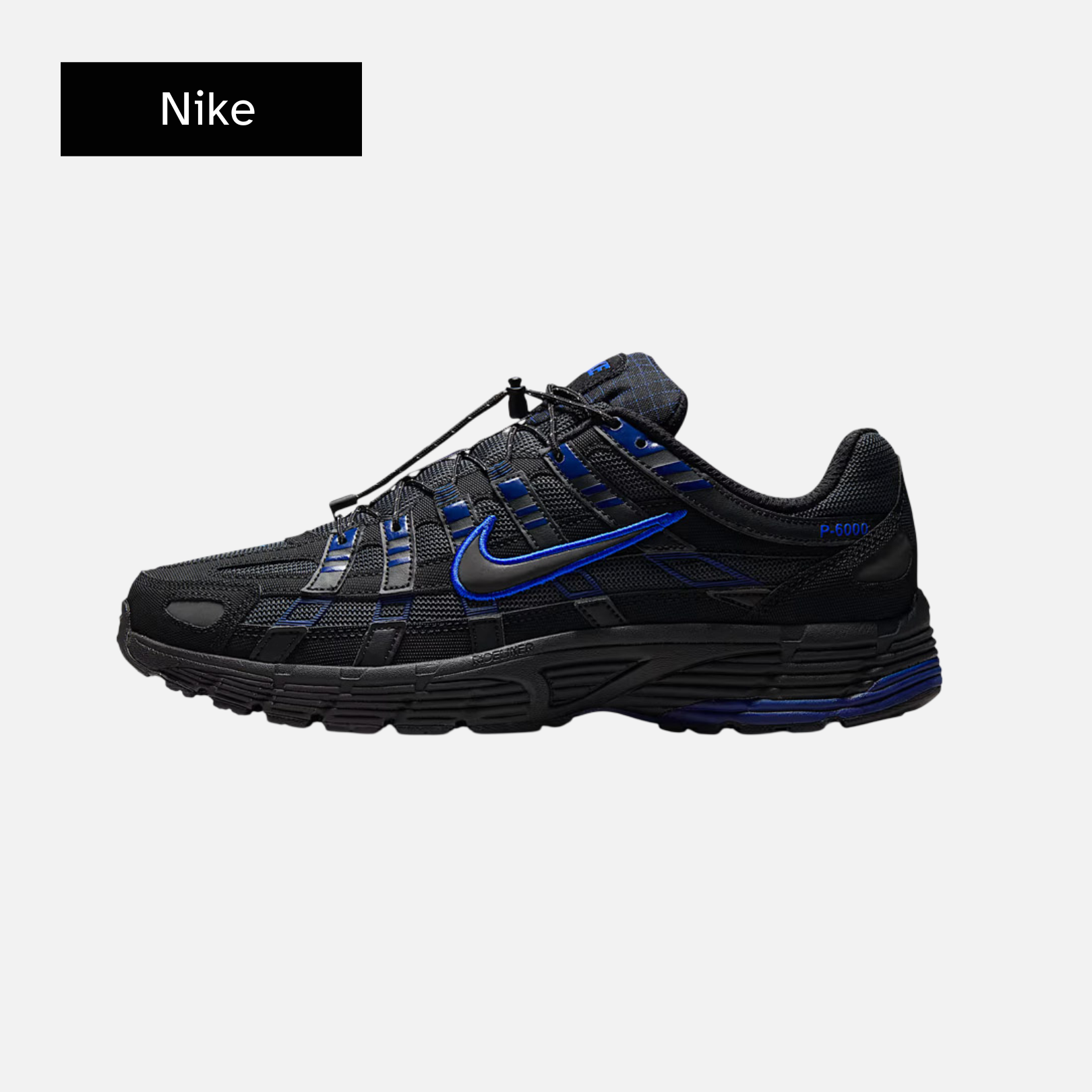 Nike P-6000 'Black Anthracite Blue Void'