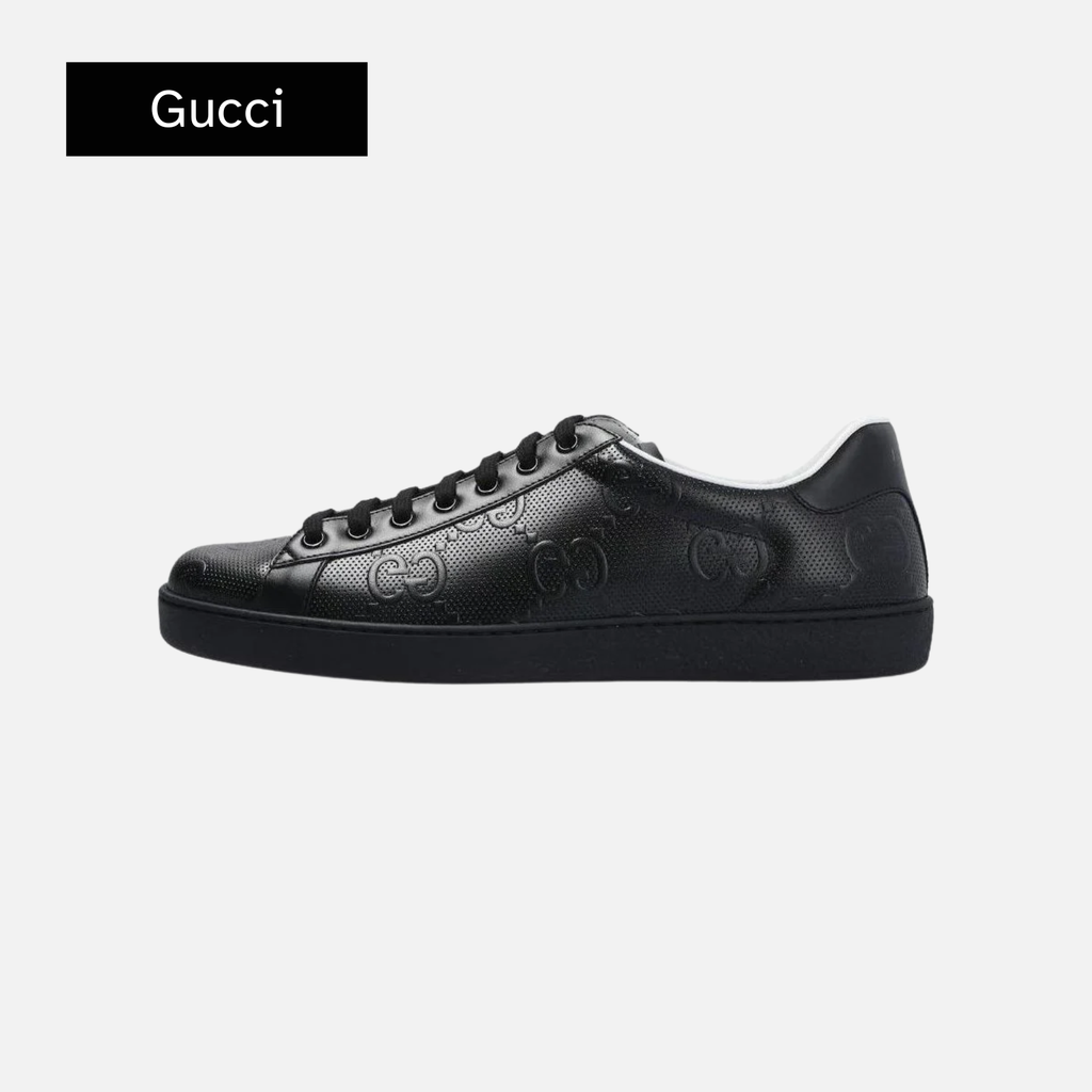 Gucci Ace 'GG Embossed - Black'
