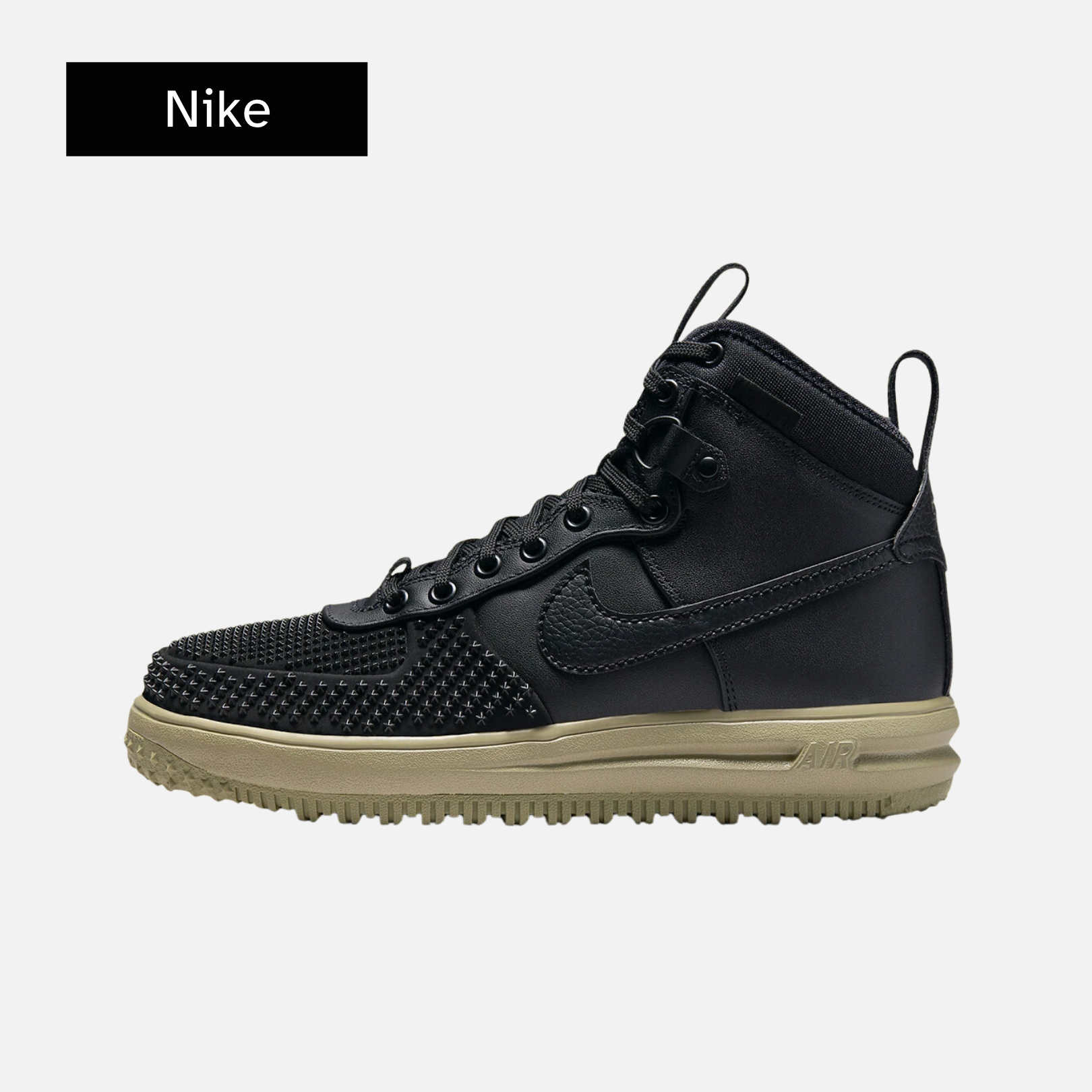 Nike Men's Lunar Force 1 Duckboot 'Black Neutral Olive'
