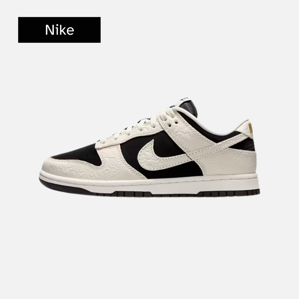 Nike Wmns Dunk Low 'Embossed Black Sail'