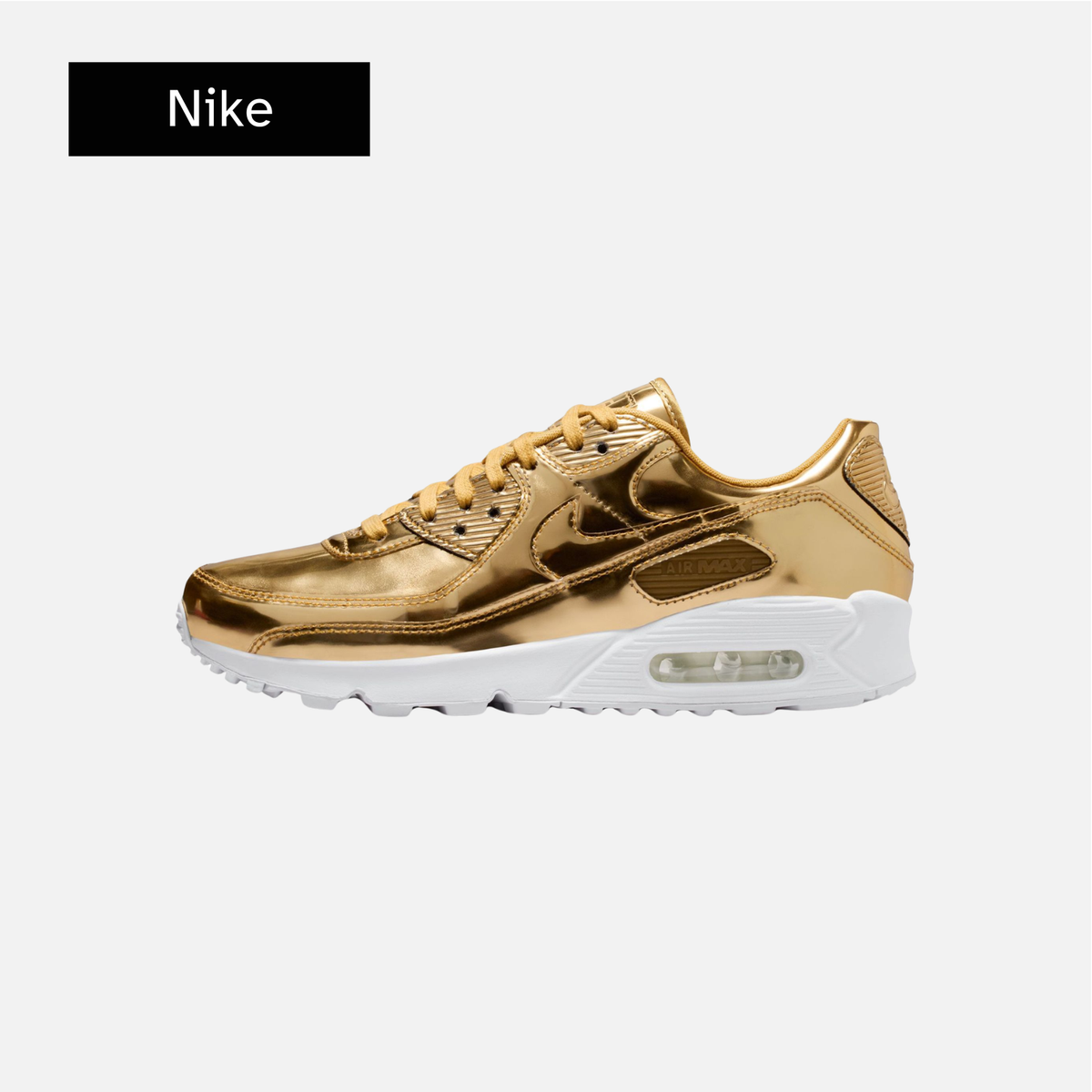 Nike Women's Air Max 90 'Metallic Pack - Gold'
