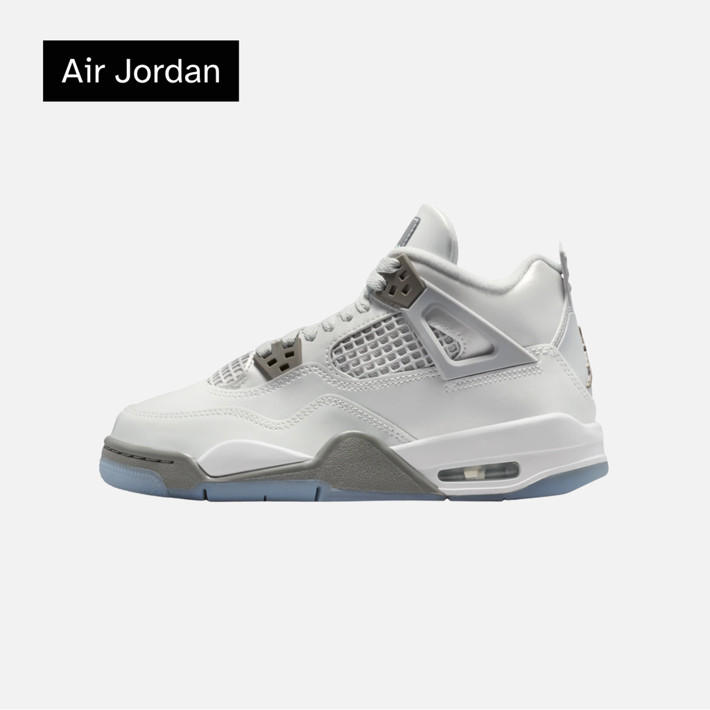 Air Jordan 4 Retro GS 'Photon Dust Blue Chill'