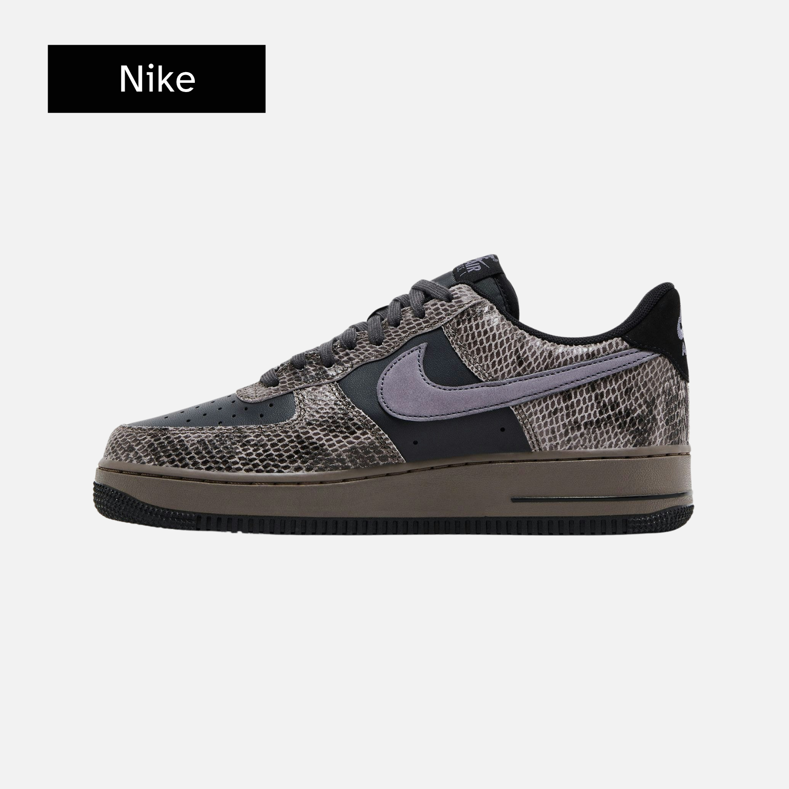 Nike Air Force 1 '07 LV8 'Snakeskin Pack - Off Noir'