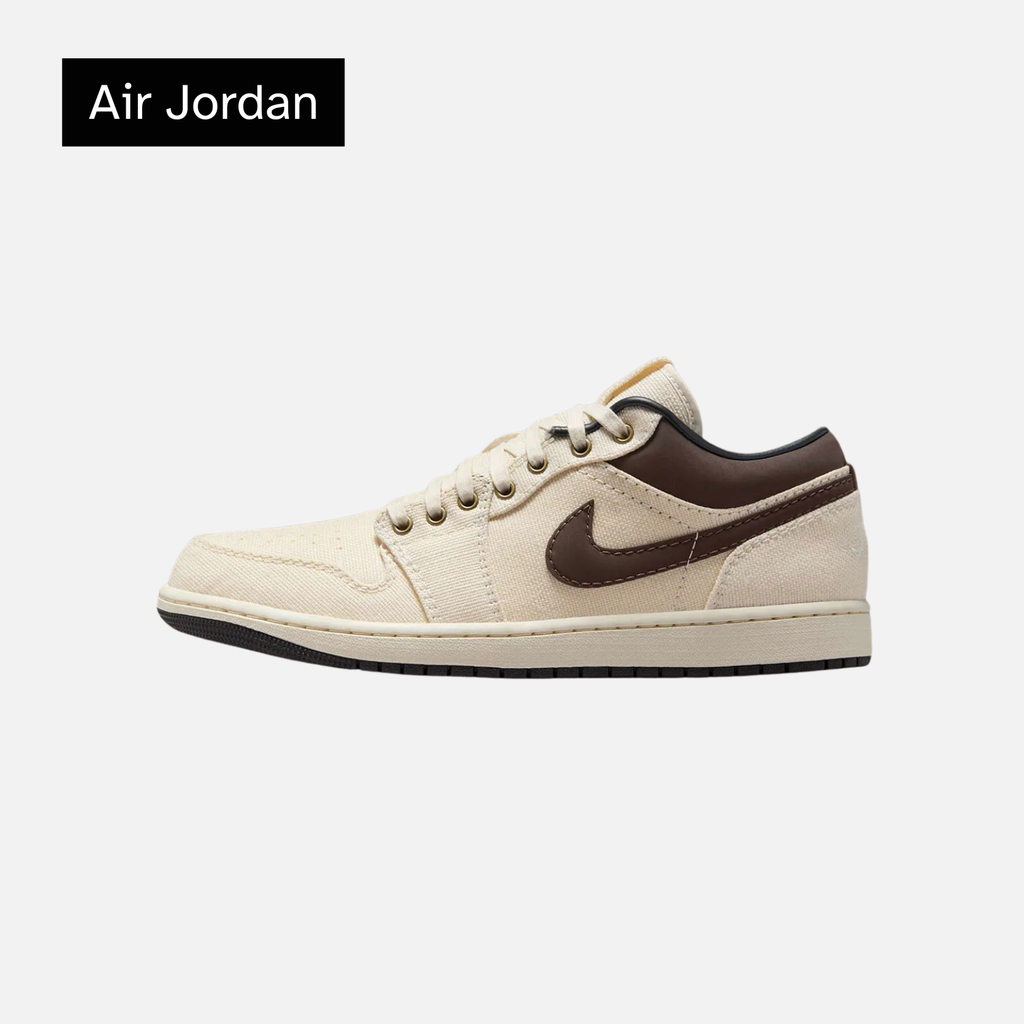 Air Jordan 1 Low Premium 'Ivory Baroque Brown'
