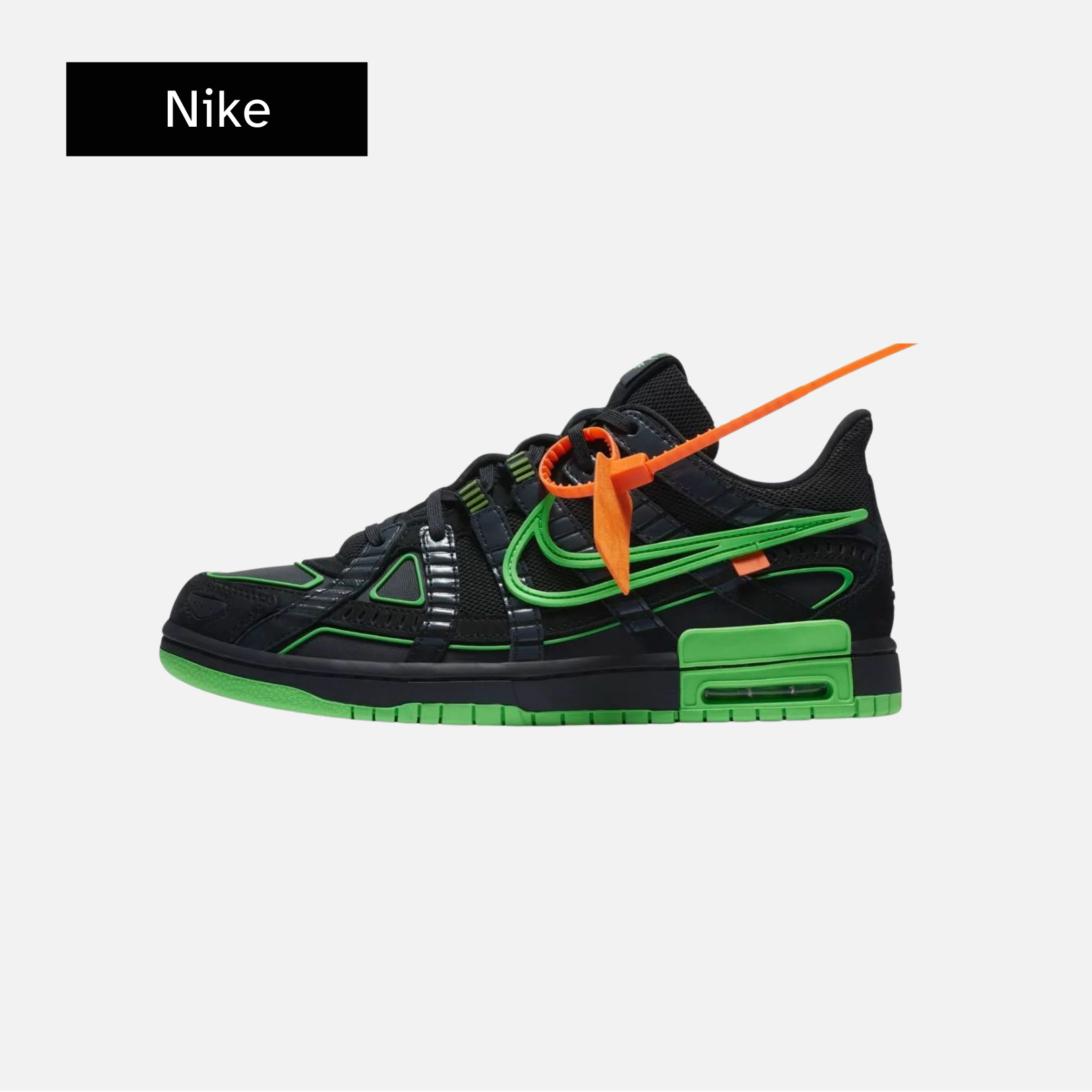 Off-White x Nike Air Rubber Dunk 'Green Strike'
