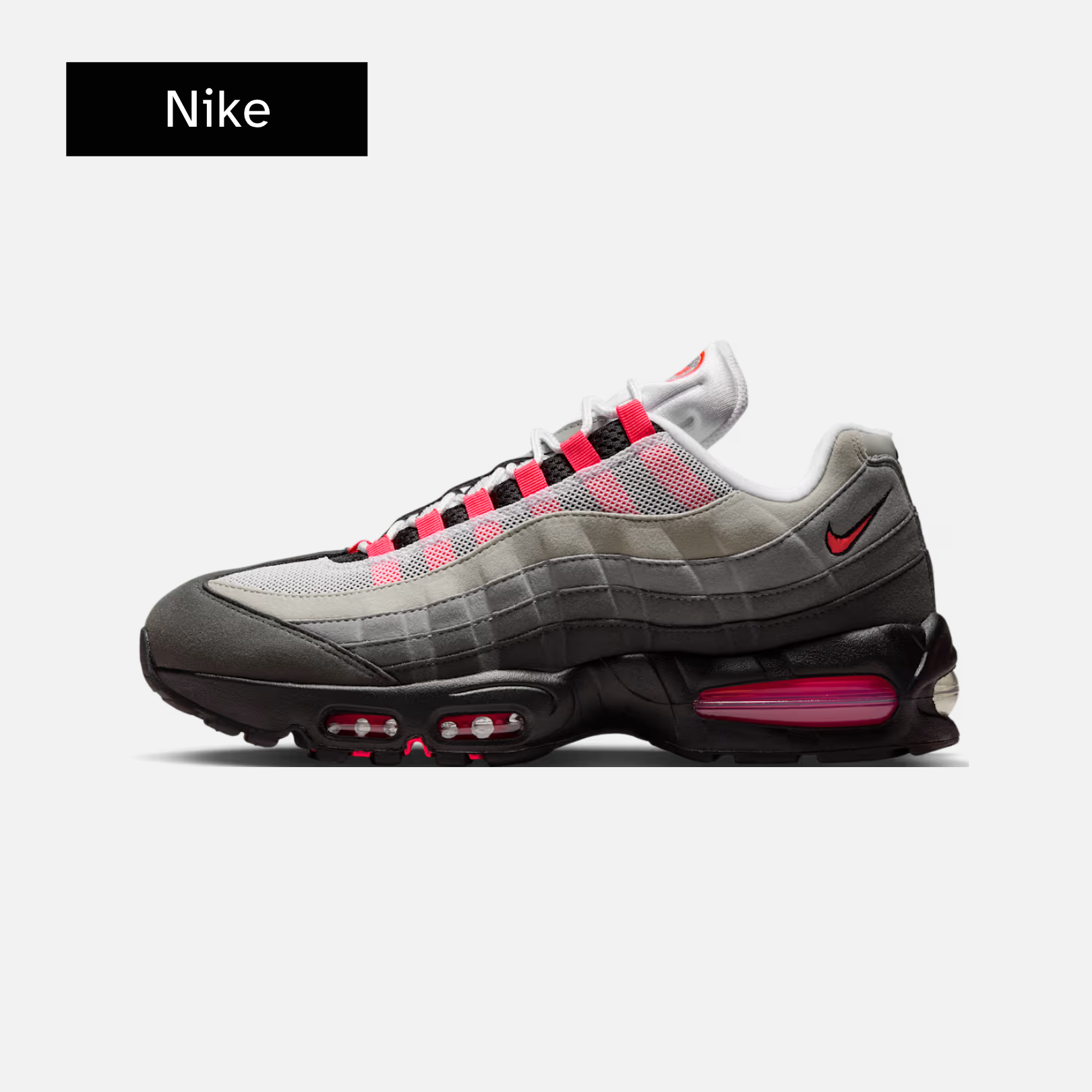 Nike Air Max 95 'Big Bubble - Solar Red'