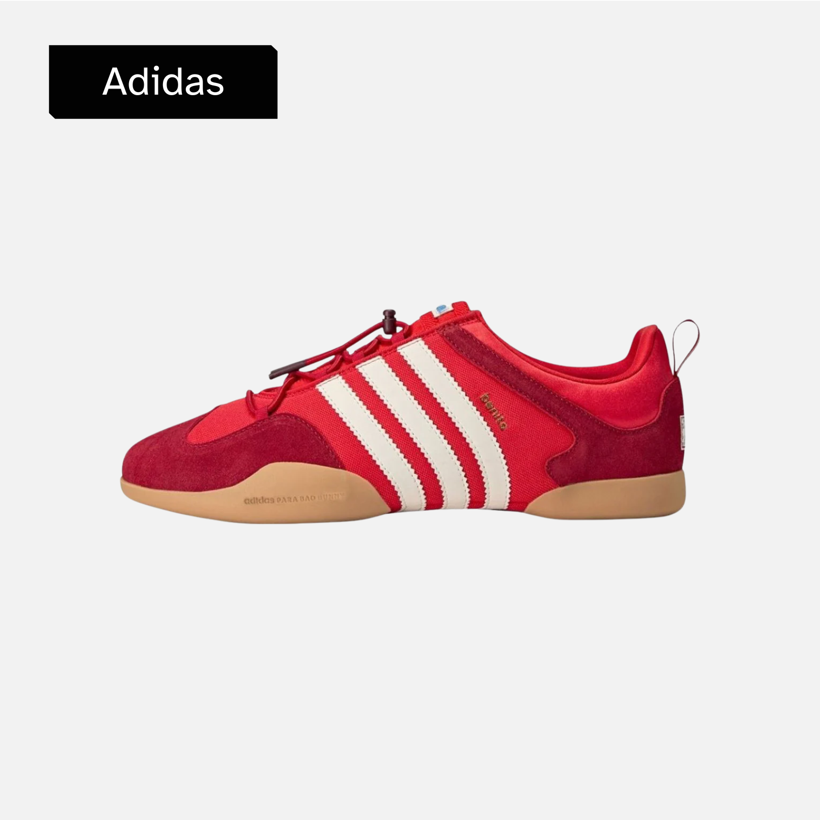 Bad Bunny x adidas Ballerina 'Vivid Red'