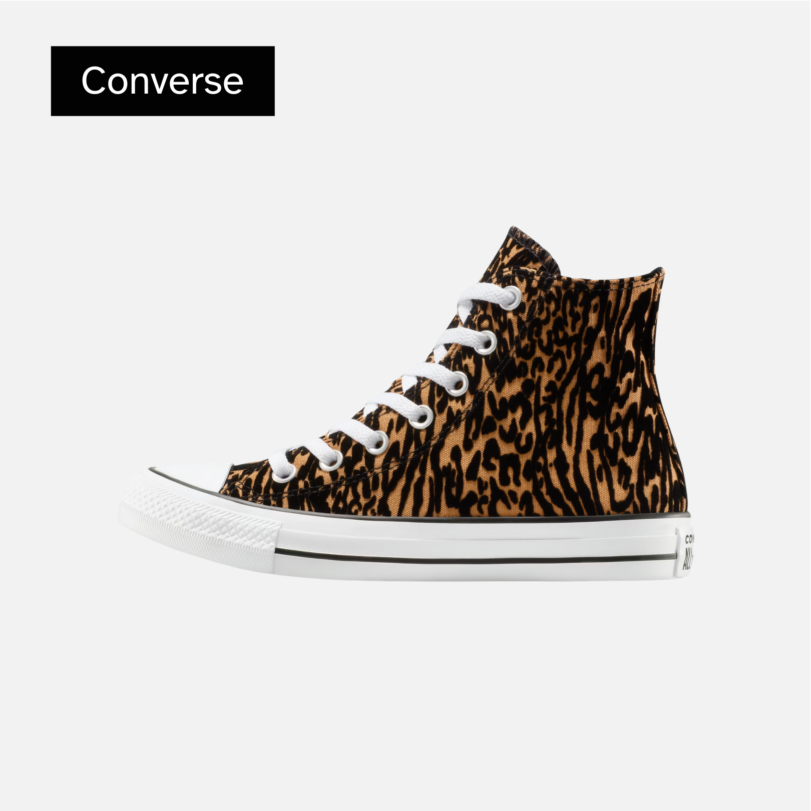 CONVERSE Chuck Taylor All Star HI Leopard Animal Print