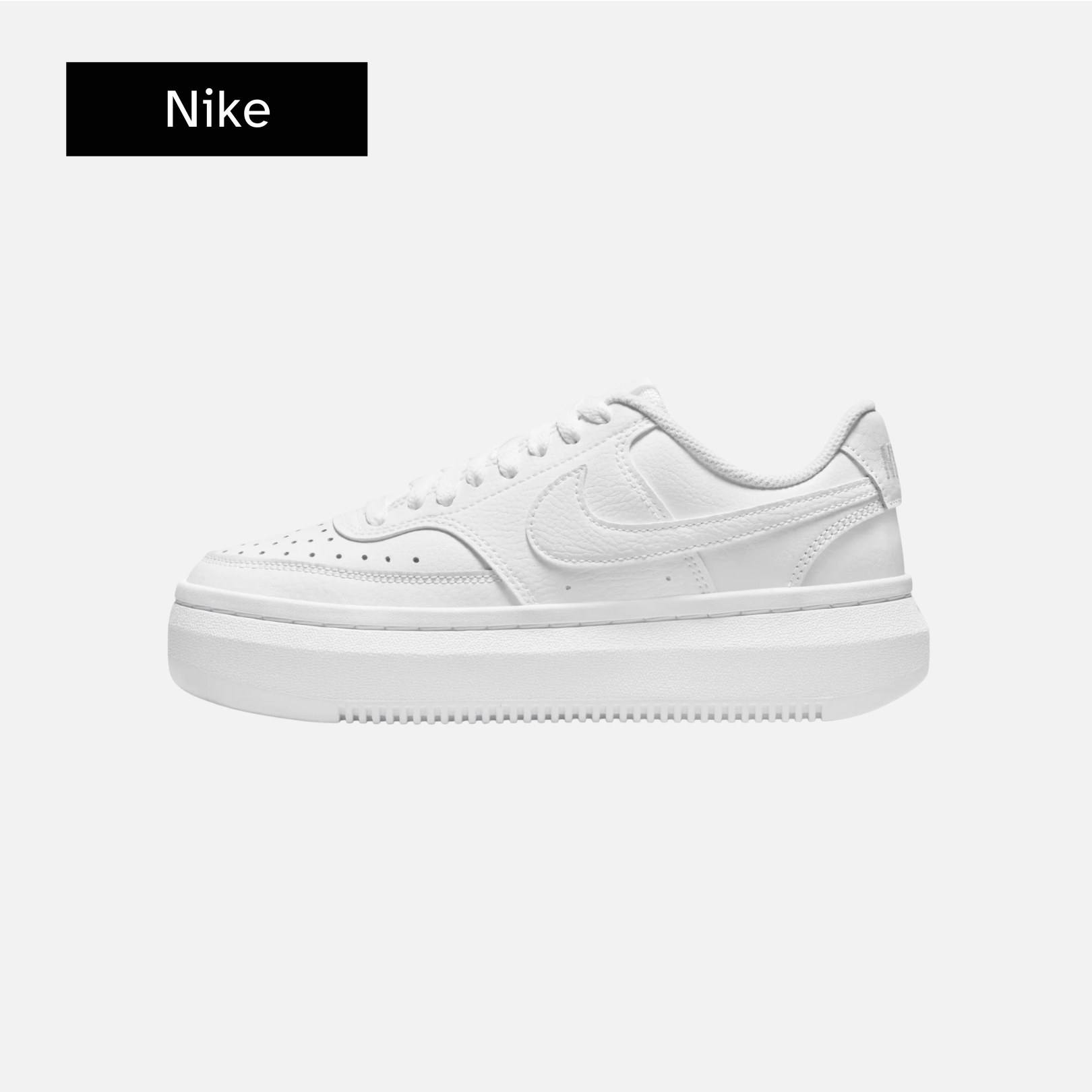 Nike Wmns Court Vision Alta 'Triple White'