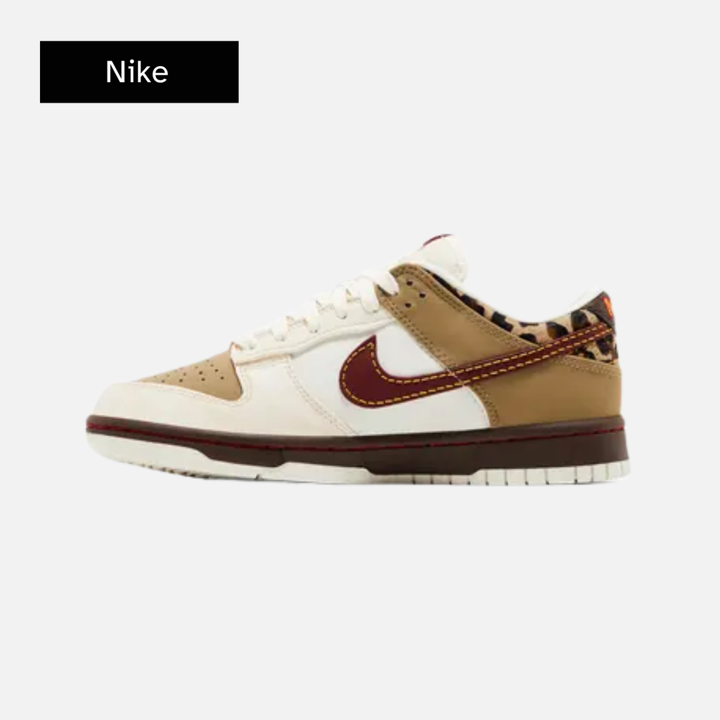 Nike Wmns Dunk Low 'Khaki Team Red'