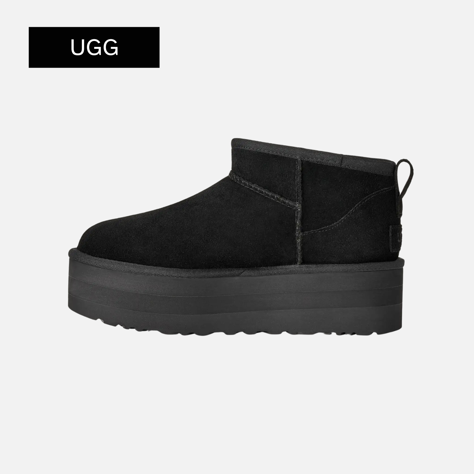UGG Wmns Classic Ultra Mini Platform Boot 'Black'