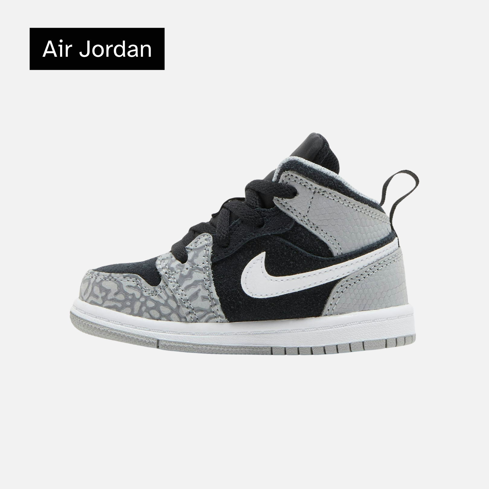 Air Jordan 1 Mid SE TD 'Elephant Toe'
