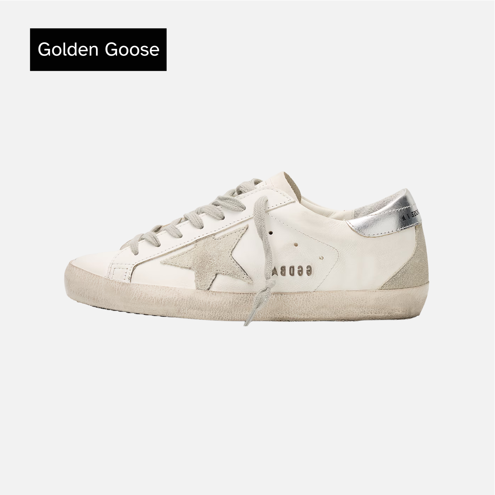 Golden Goose Superstar 'White Silver'