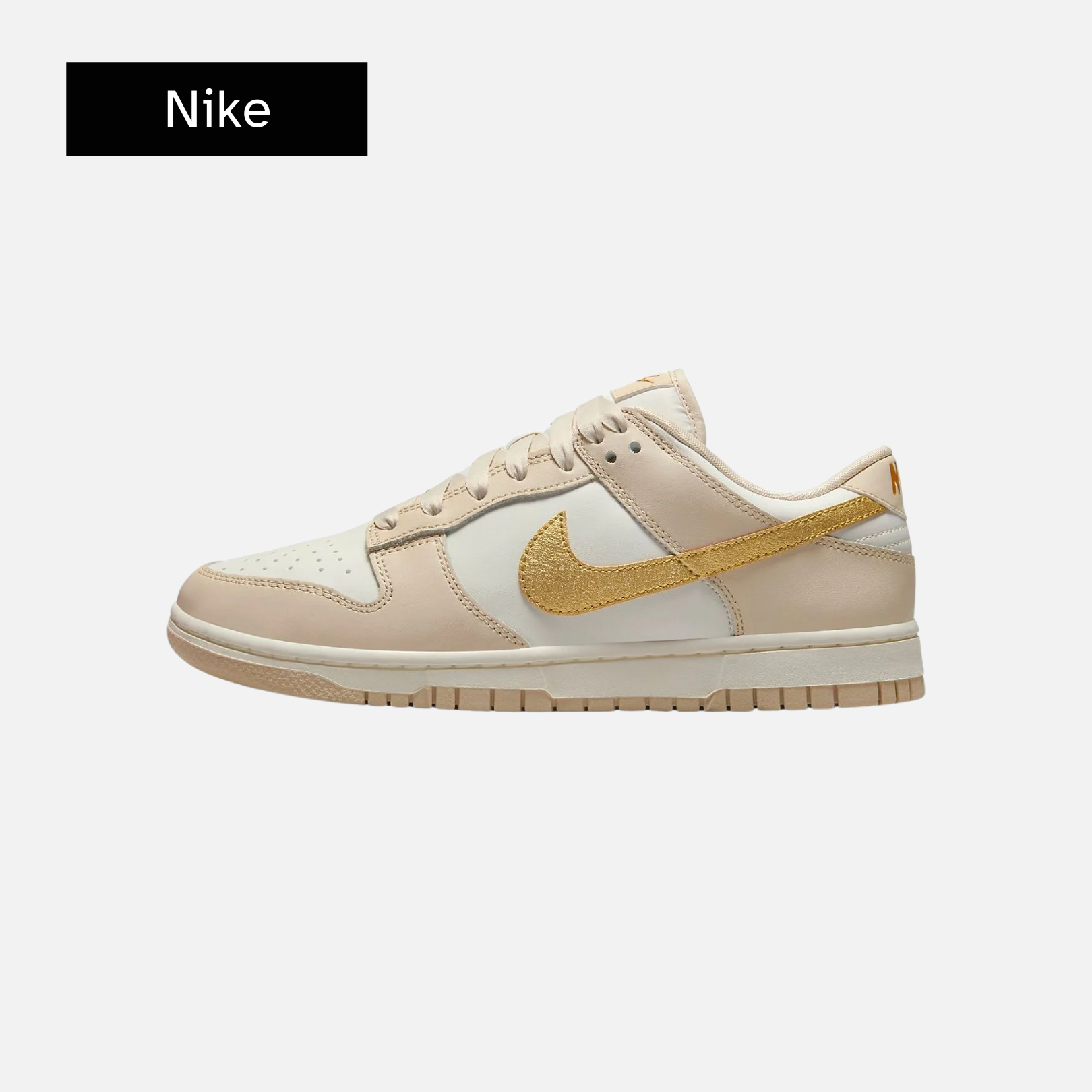 Wmns Dunk Low 'Gold Swoosh'
