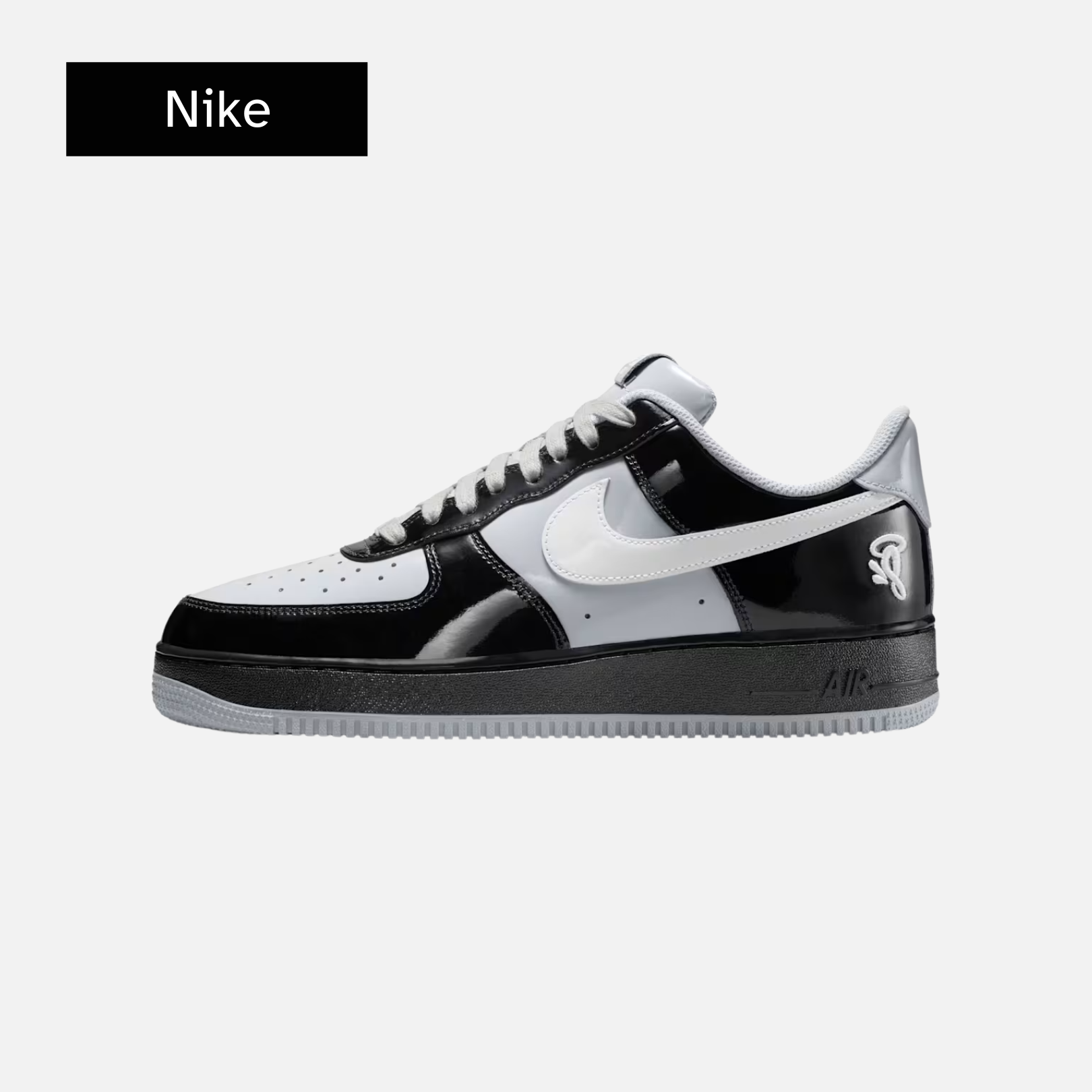 Central Cee x Nike Air Force 1 Low 'Black White Smoke Grey'