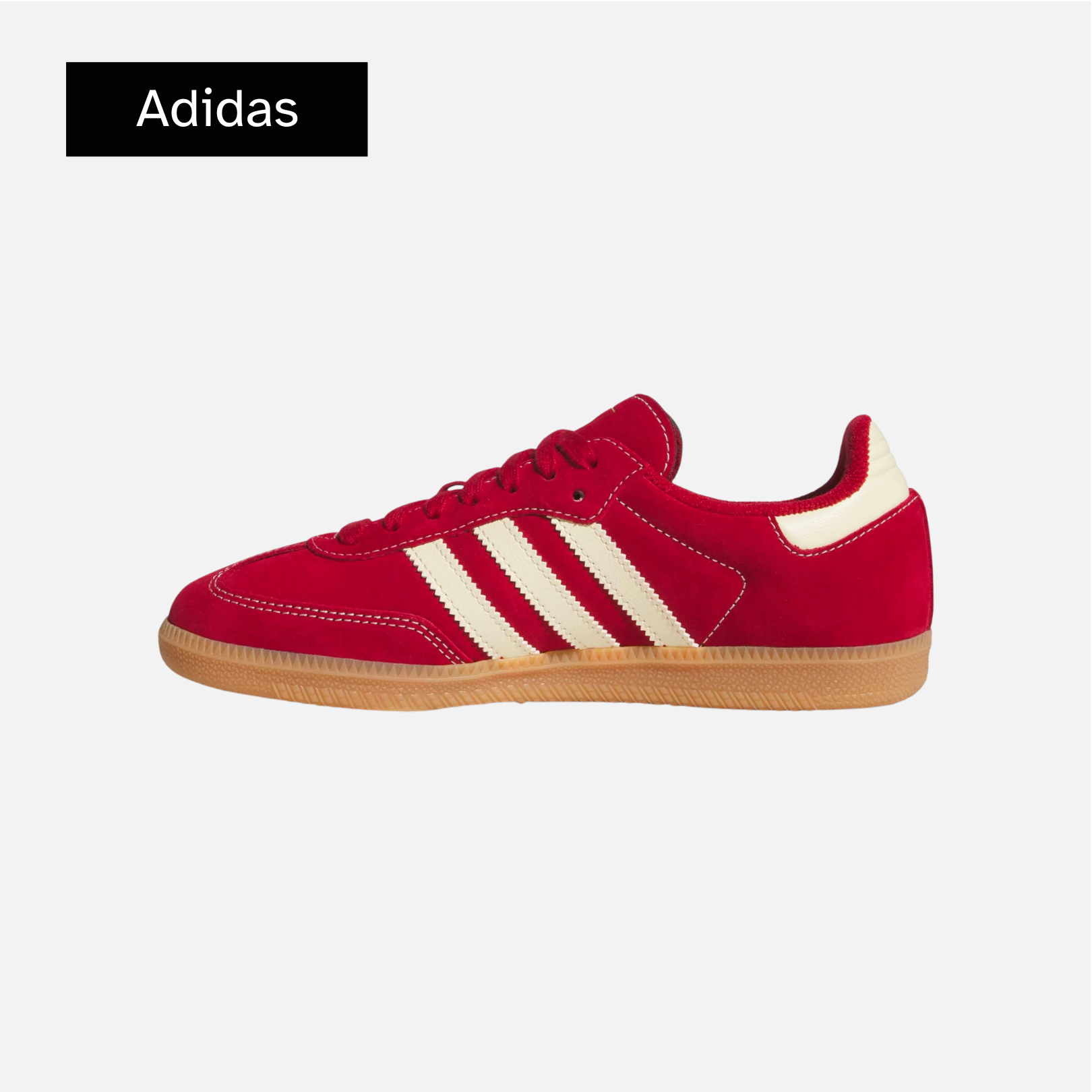 Adidas Samba Red Gold Wmns