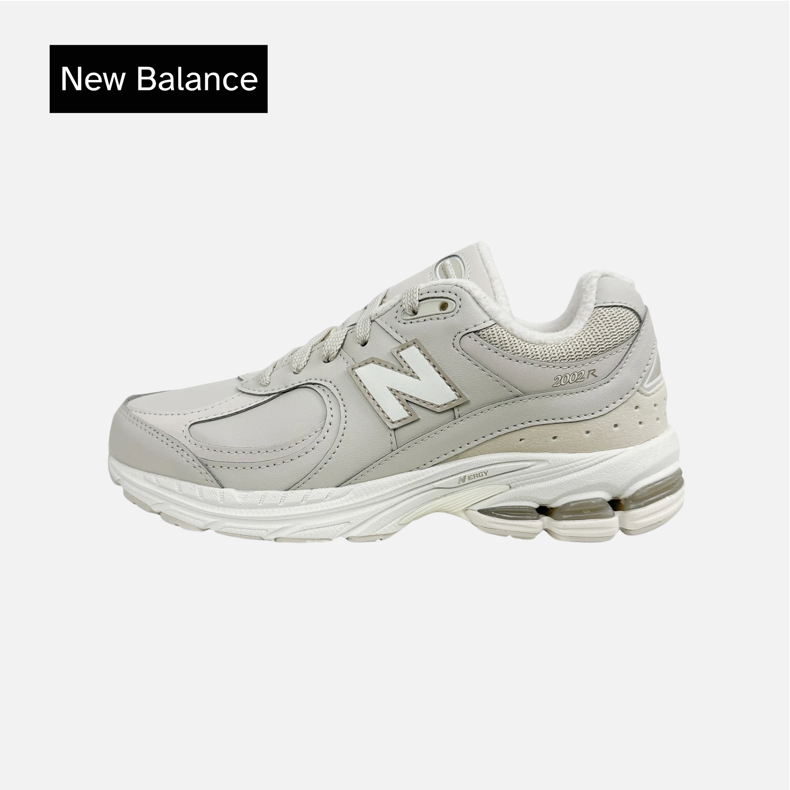 New Balance 2002R Big Kid 'Beige Fleece Lined'