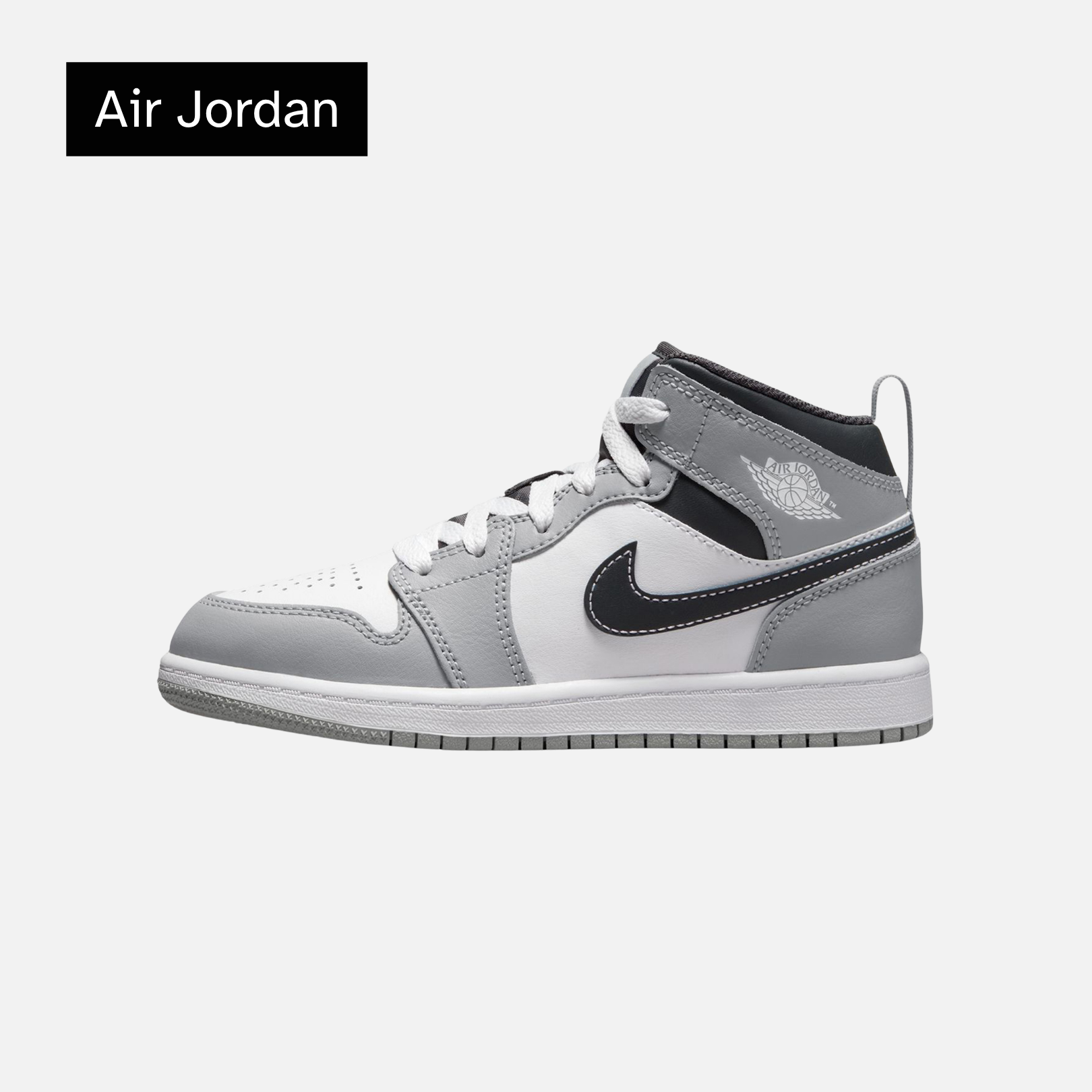 Air Jordan 1 Mid PS 'Light Smoke Grey'