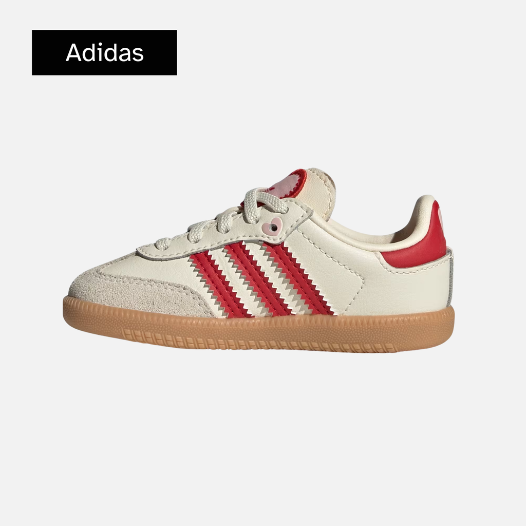 adidas Samba OG I 'Cream White Better Scarlet Gum'