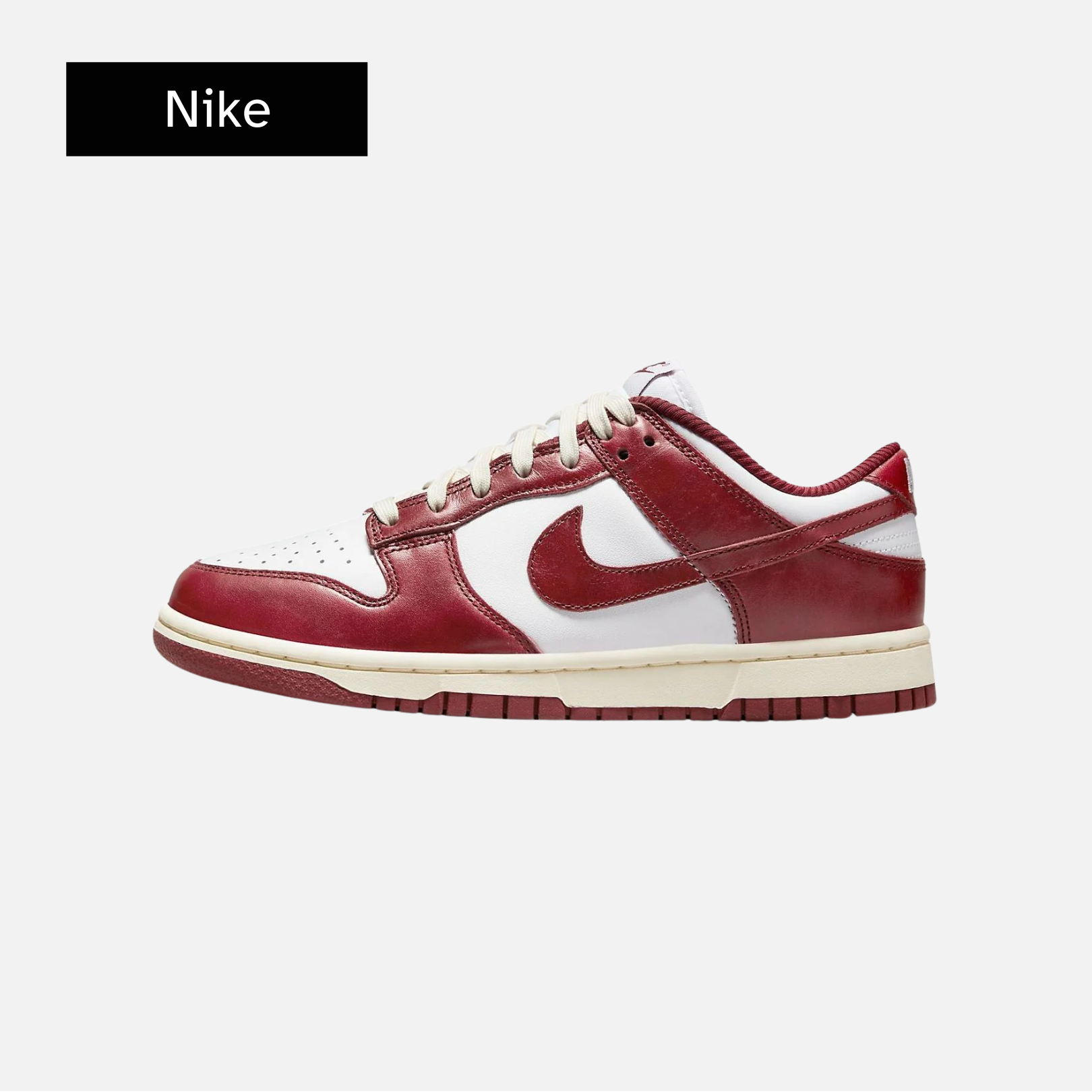 Wmns Dunk Low Premium 'Vintage Red'